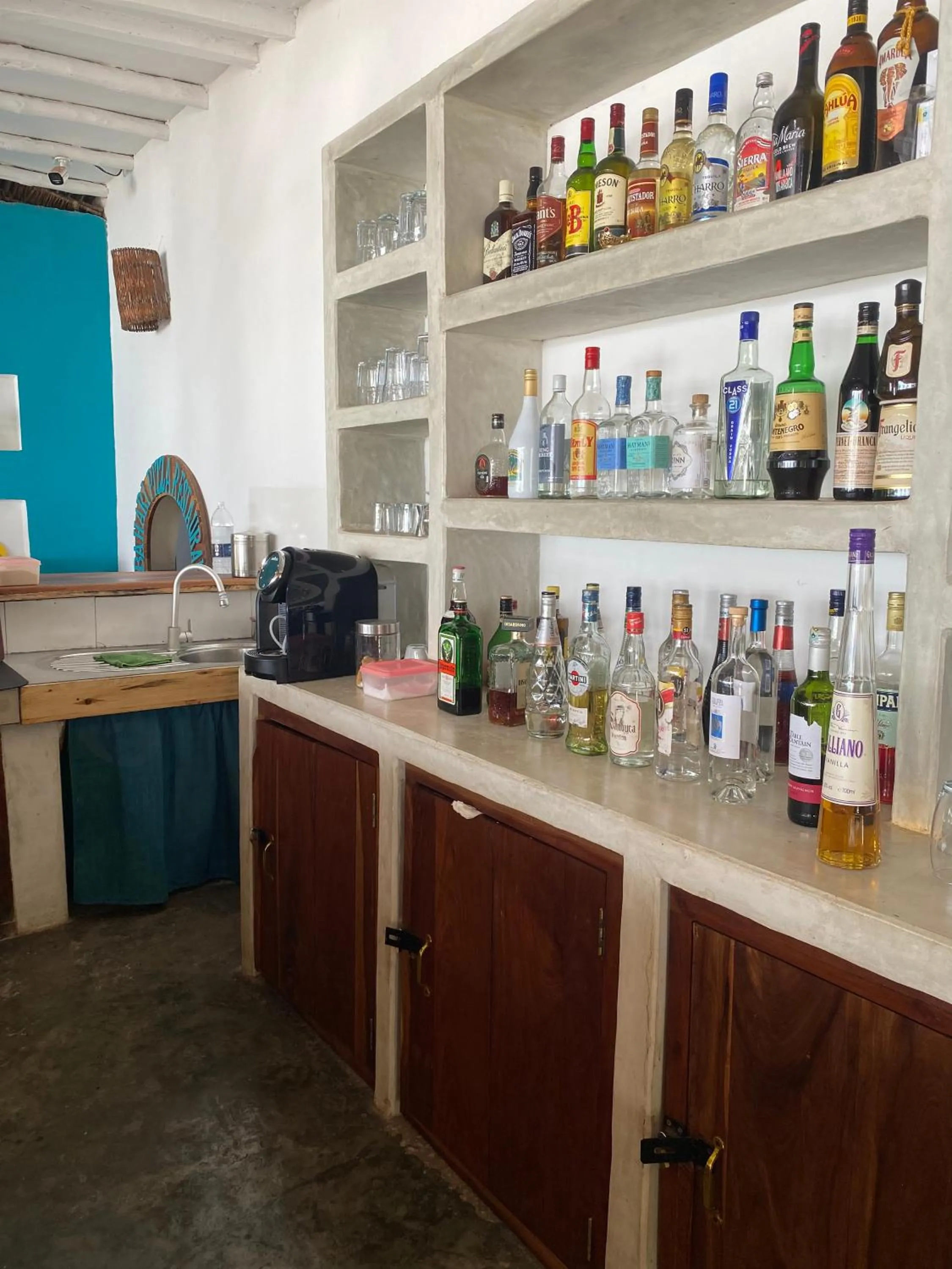 Lounge or bar in Bahari Beach Bungalows