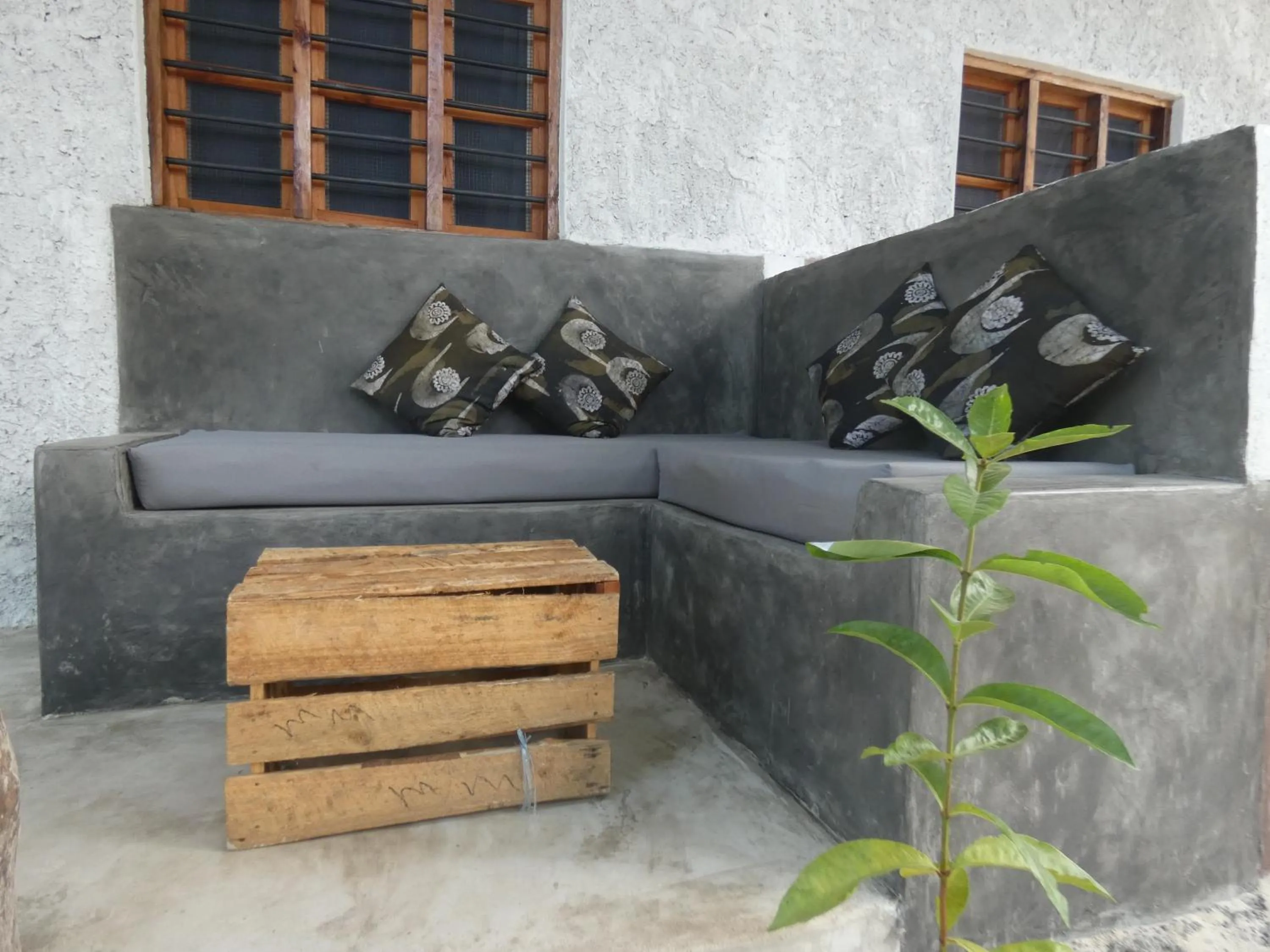 Patio in Bahari Beach Bungalows