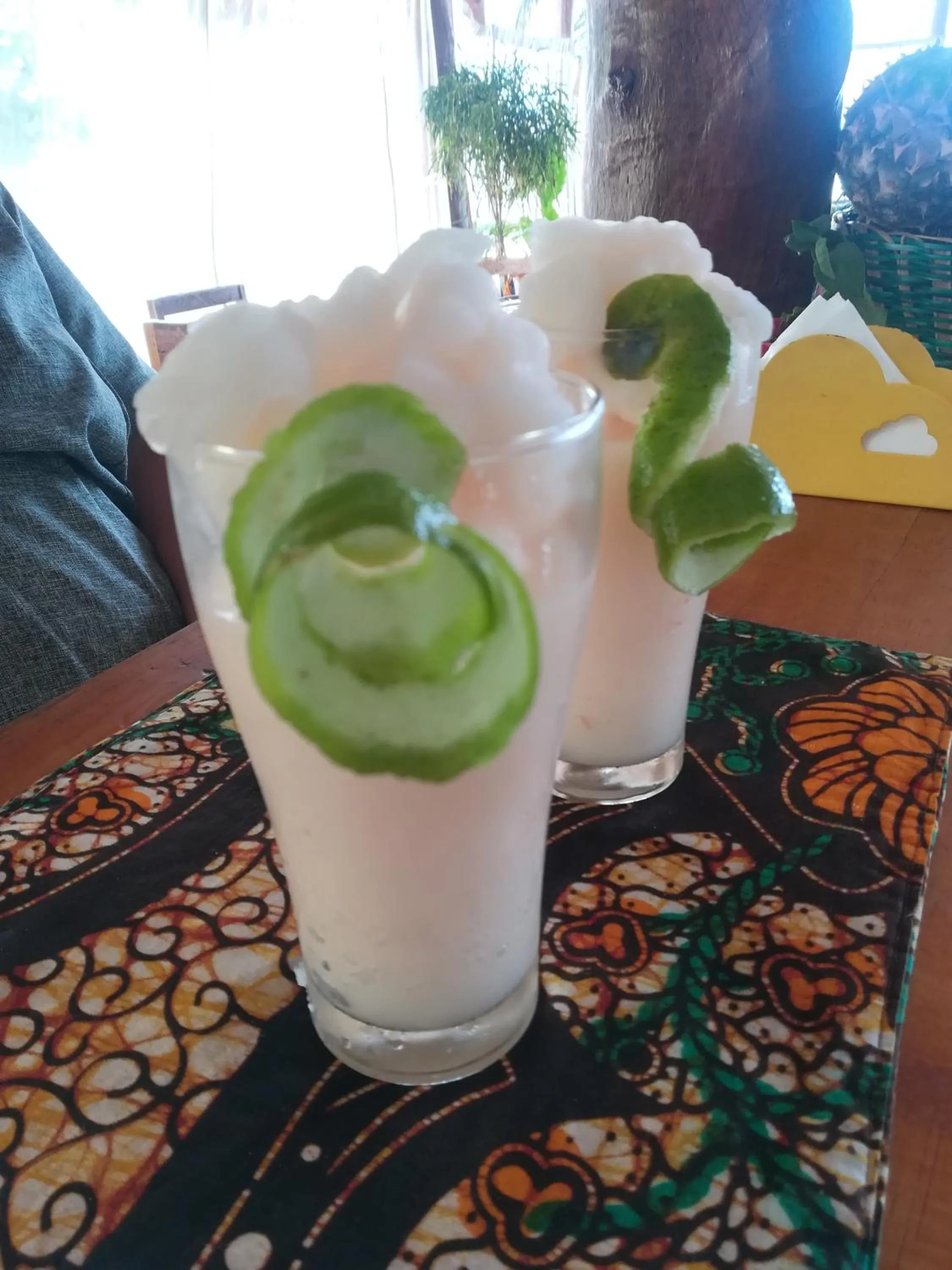 Drinks in Bahari Beach Bungalows