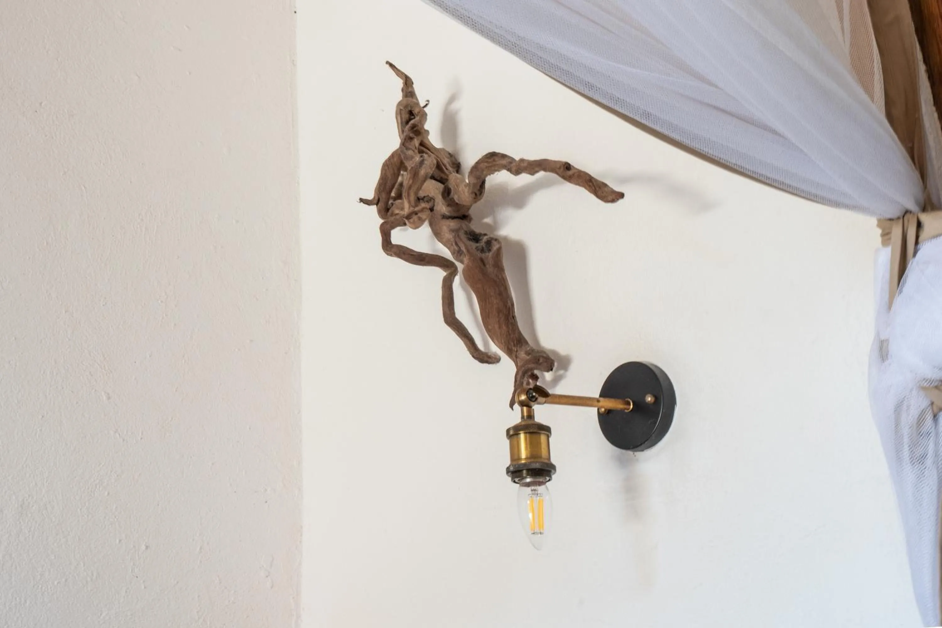 Bedroom in Bahari Beach Bungalows