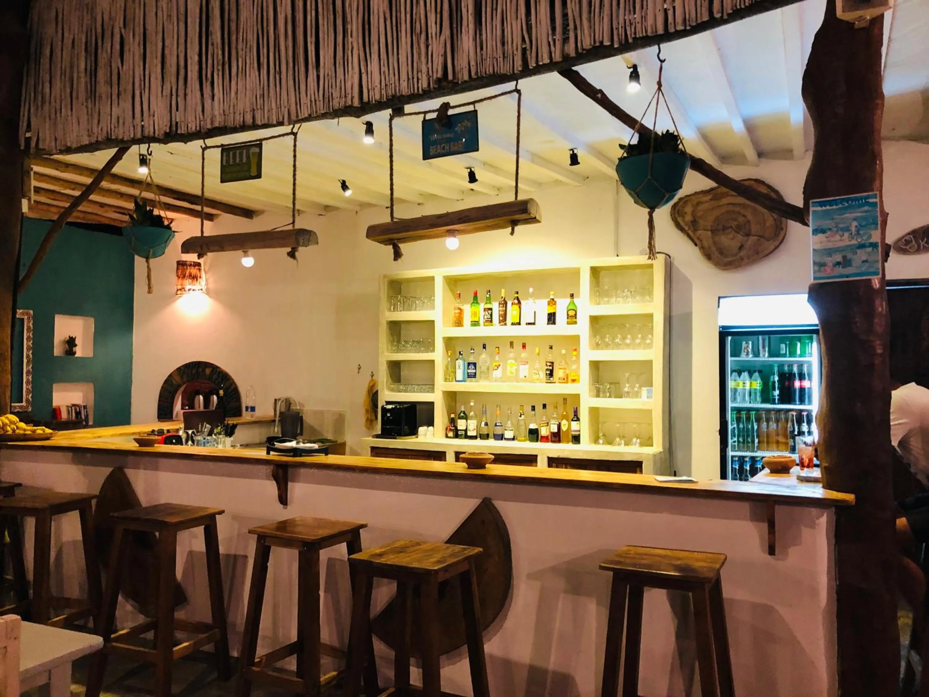 Lounge or bar in Bahari Beach Bungalows