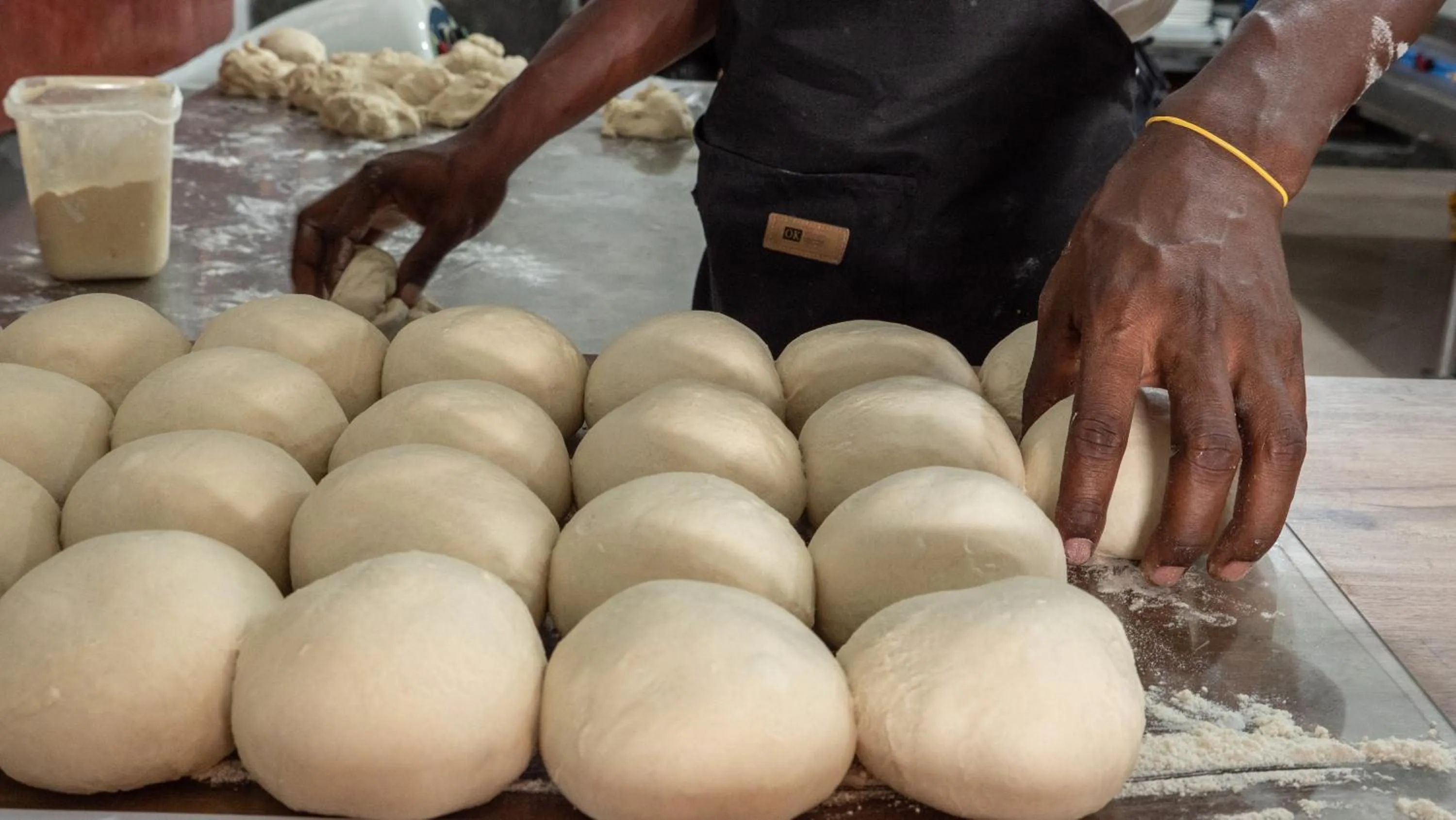 kitchen in Bahari Beach Bungalows