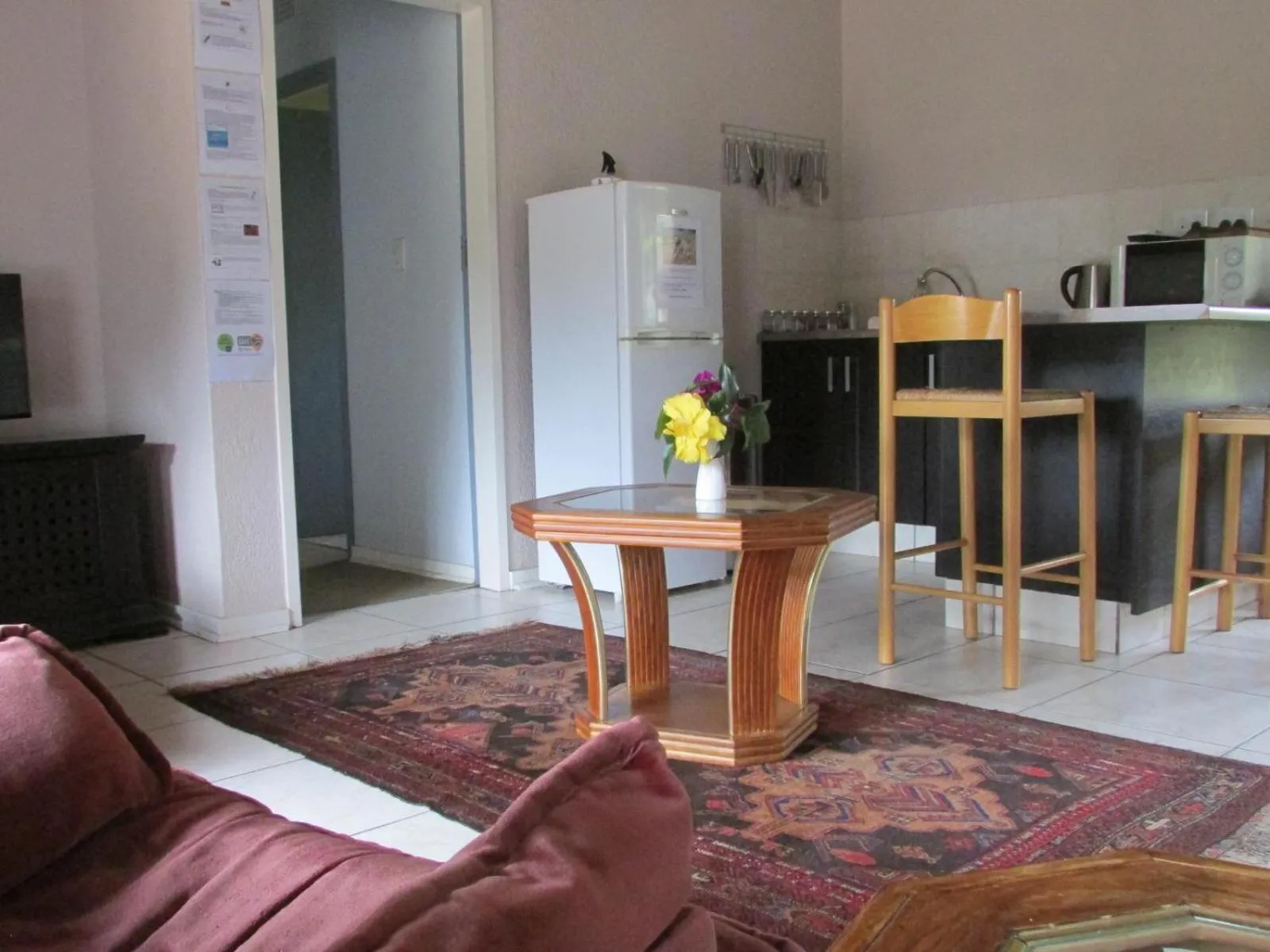Dining area in Acacia House Executive Suite