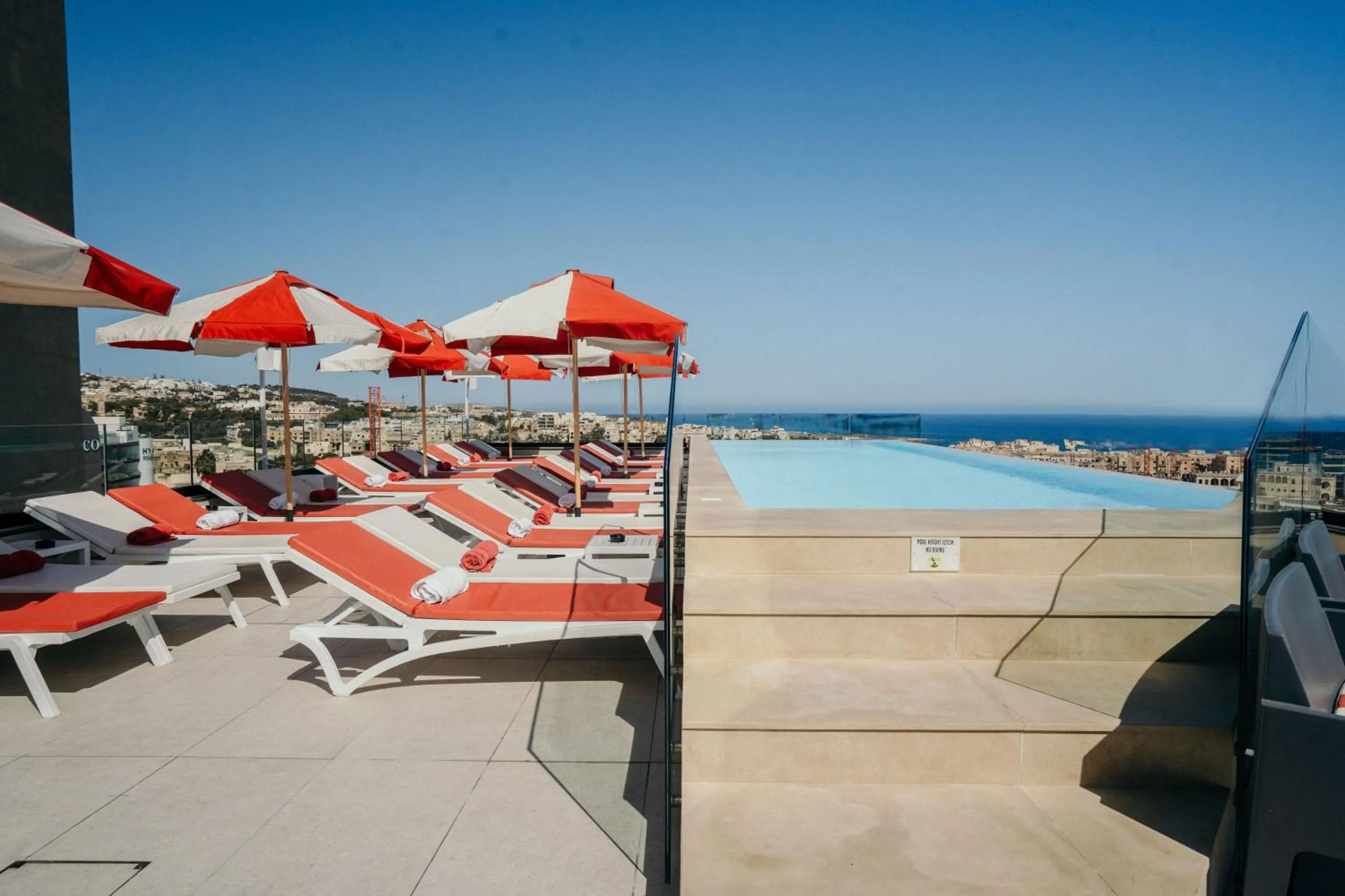 Pool view in SO City Hotel Adults Only