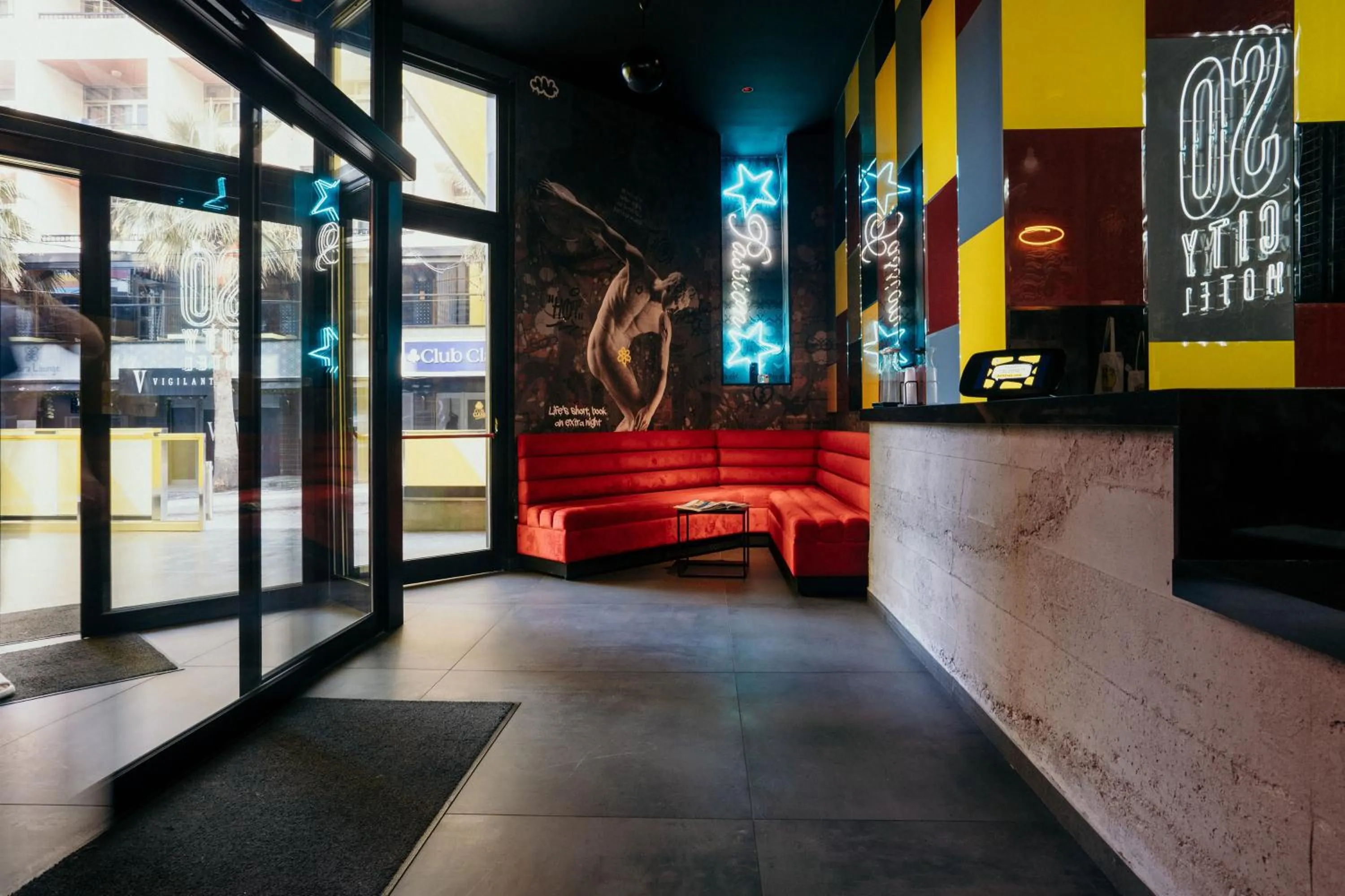 Lobby or reception in SO City Hotel Adults Only