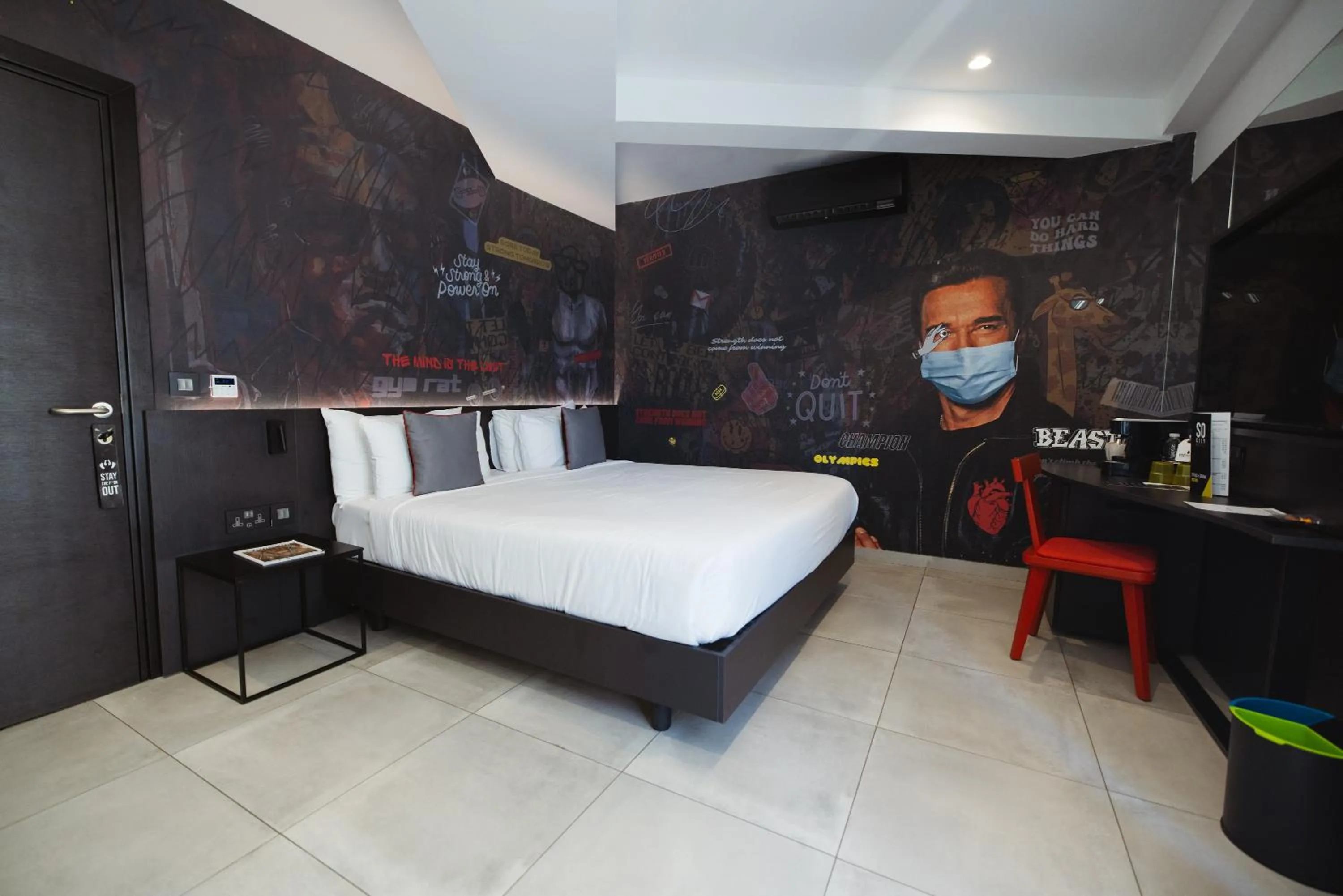 Photo of the whole room, Bed in SO City Hotel Adults Only