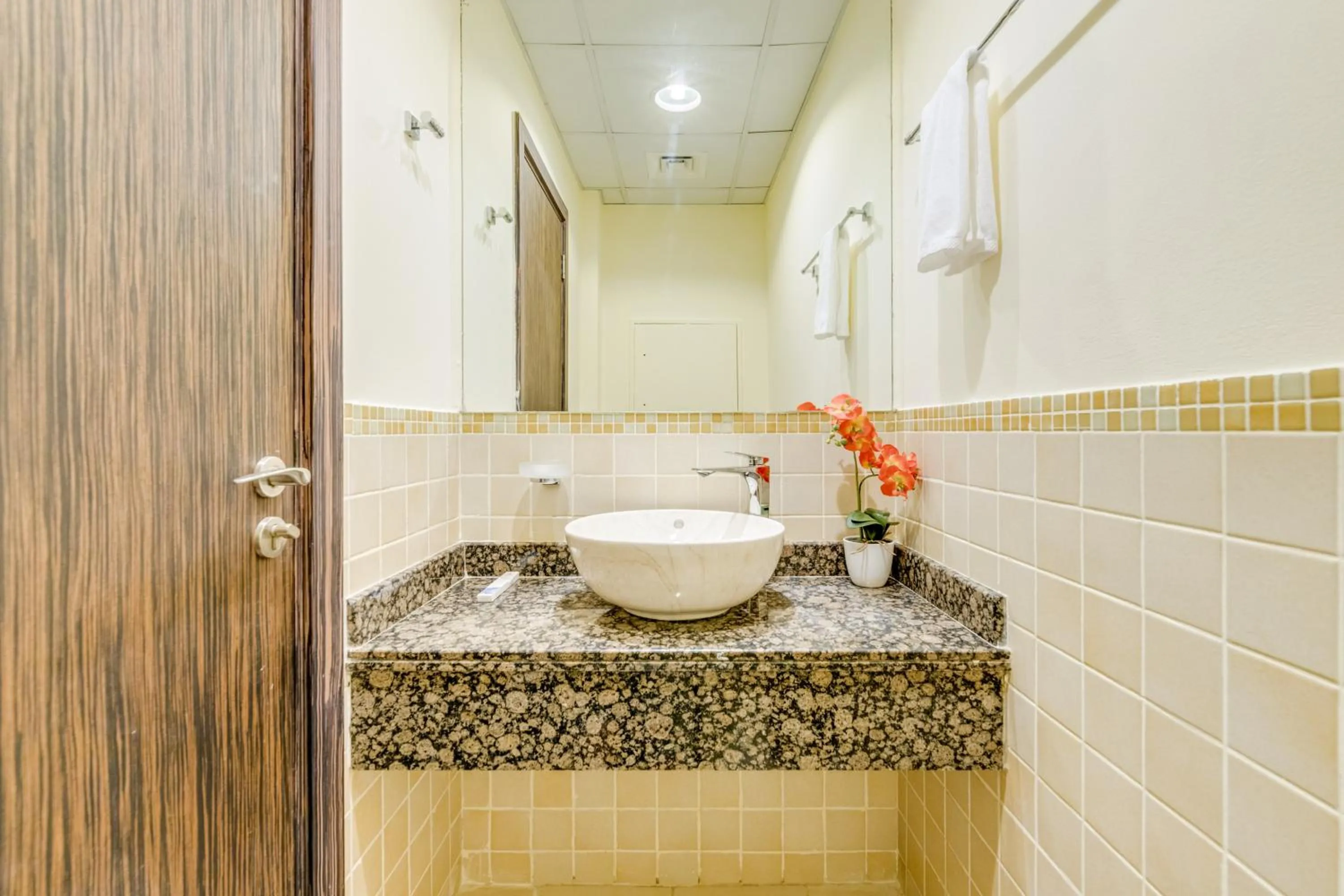 towels in GLOBALSTAY. Modern Apartments steps to JBR Beach