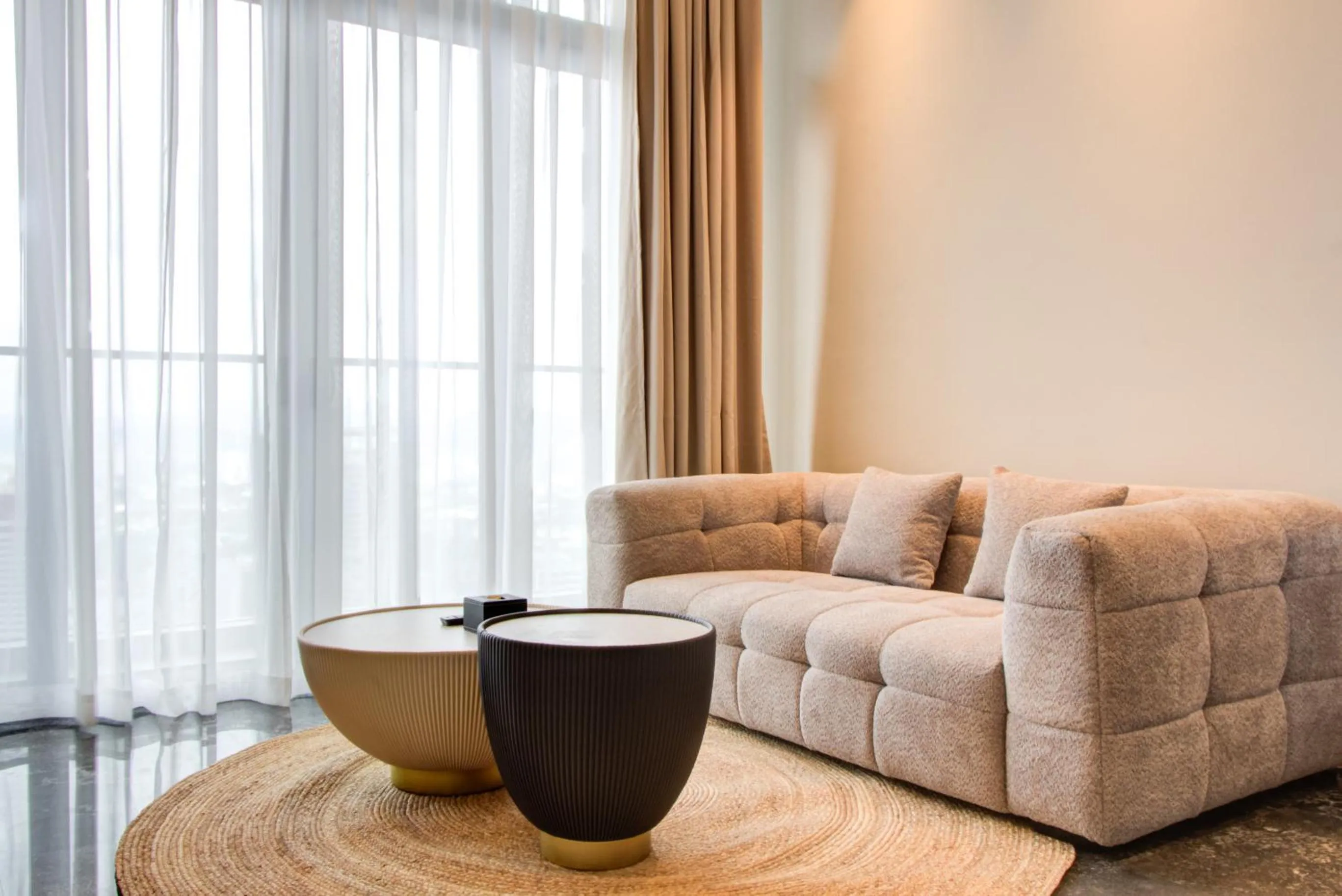 Living room in Royce Residence KLCC by MUSAE Kuala Lumpur