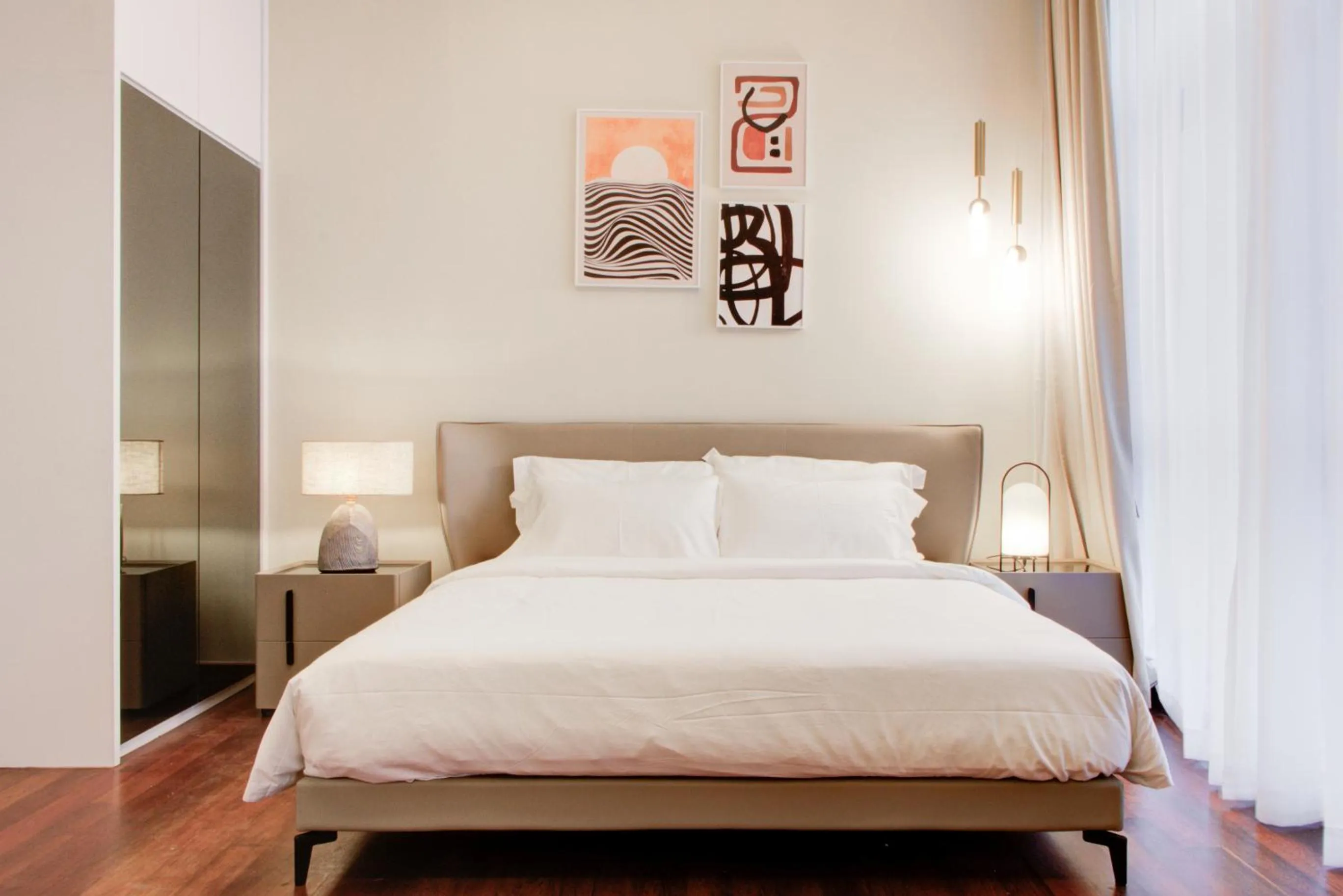 Bedroom, Bed in Royce Residence KLCC by MUSAE Kuala Lumpur