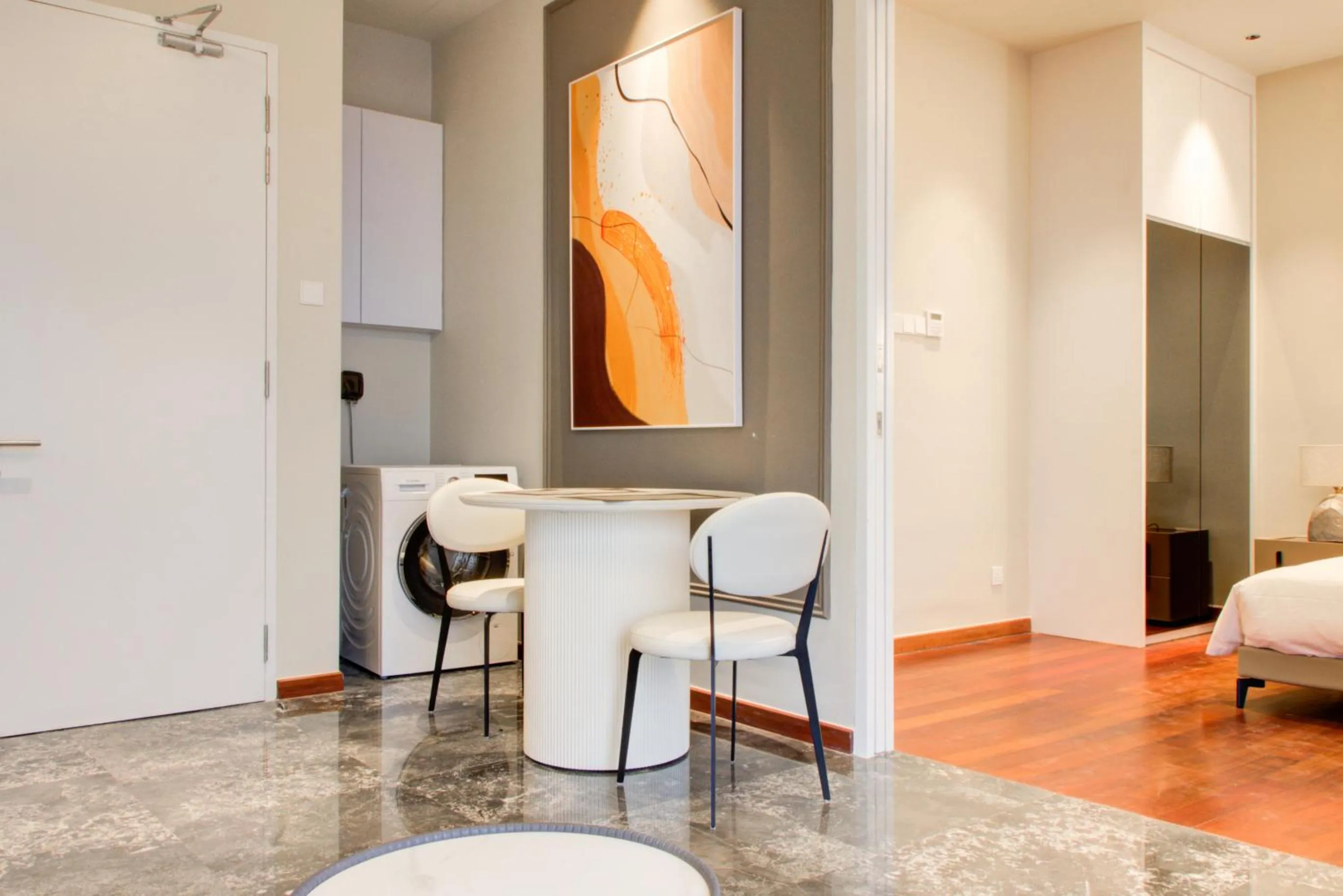 Dining area, Bed in Royce Residence KLCC by MUSAE Kuala Lumpur