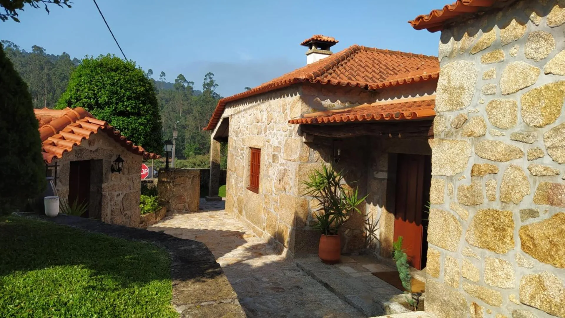 Facade/entrance in Casa de Panque