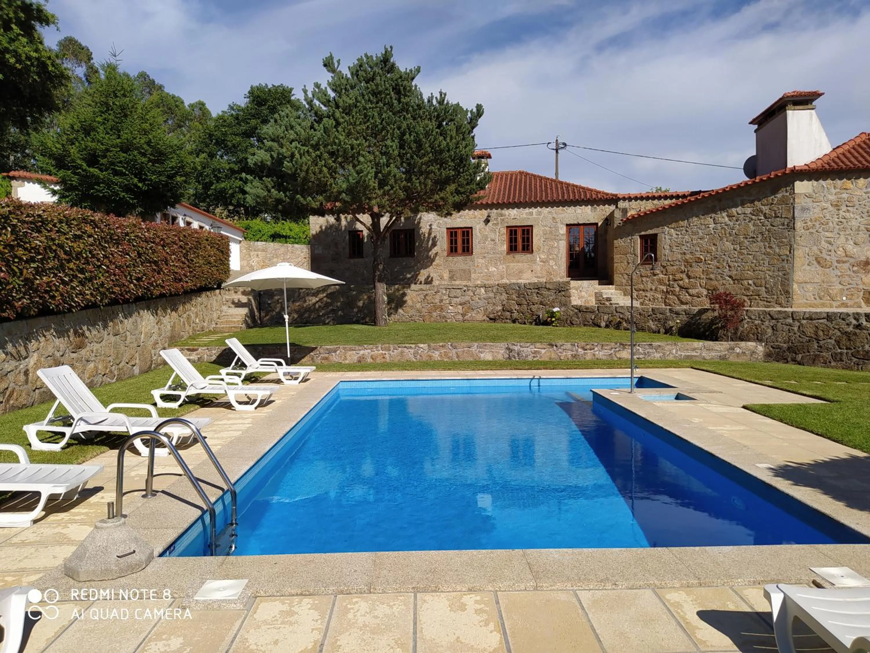 Pool view in Casa de Panque