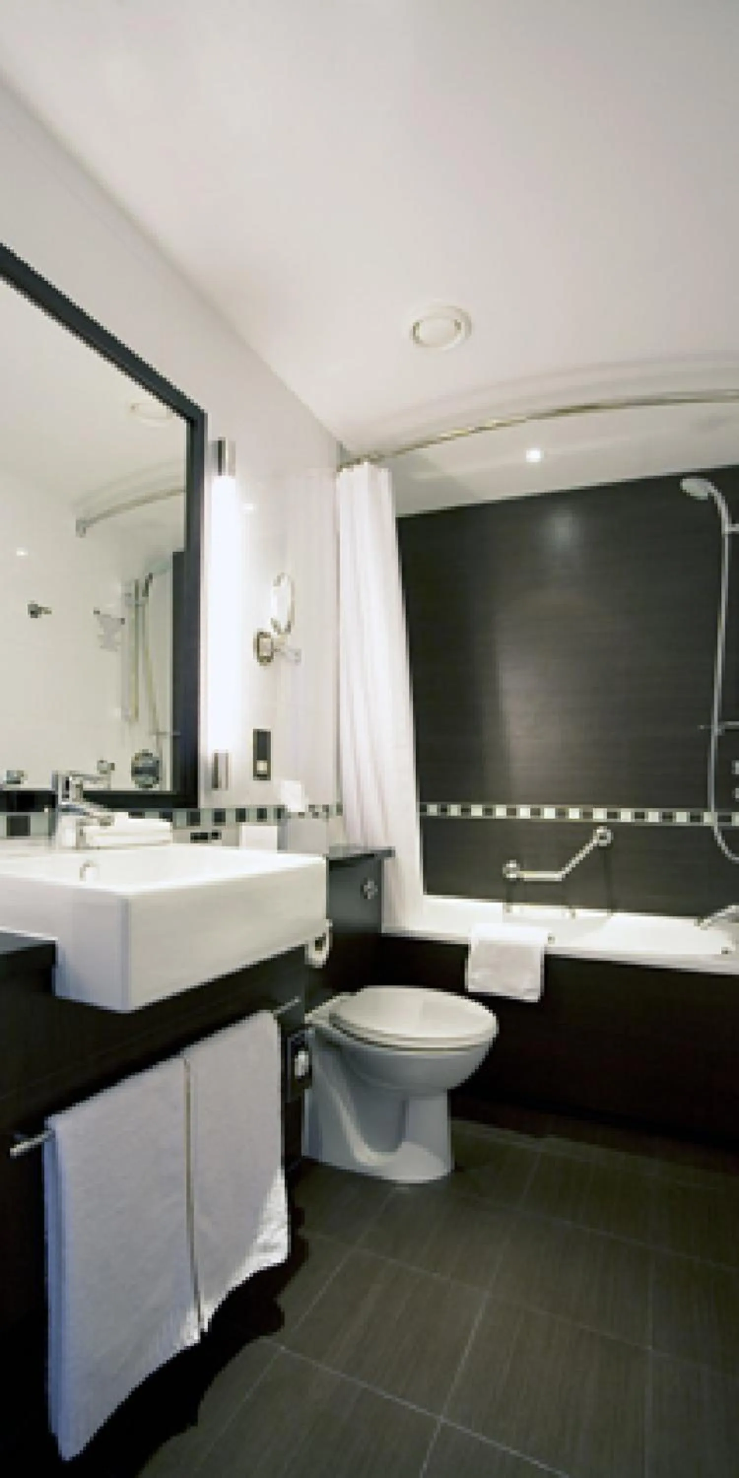 Bathroom in Crowne Plaza London - Gatwick Airport by IHG