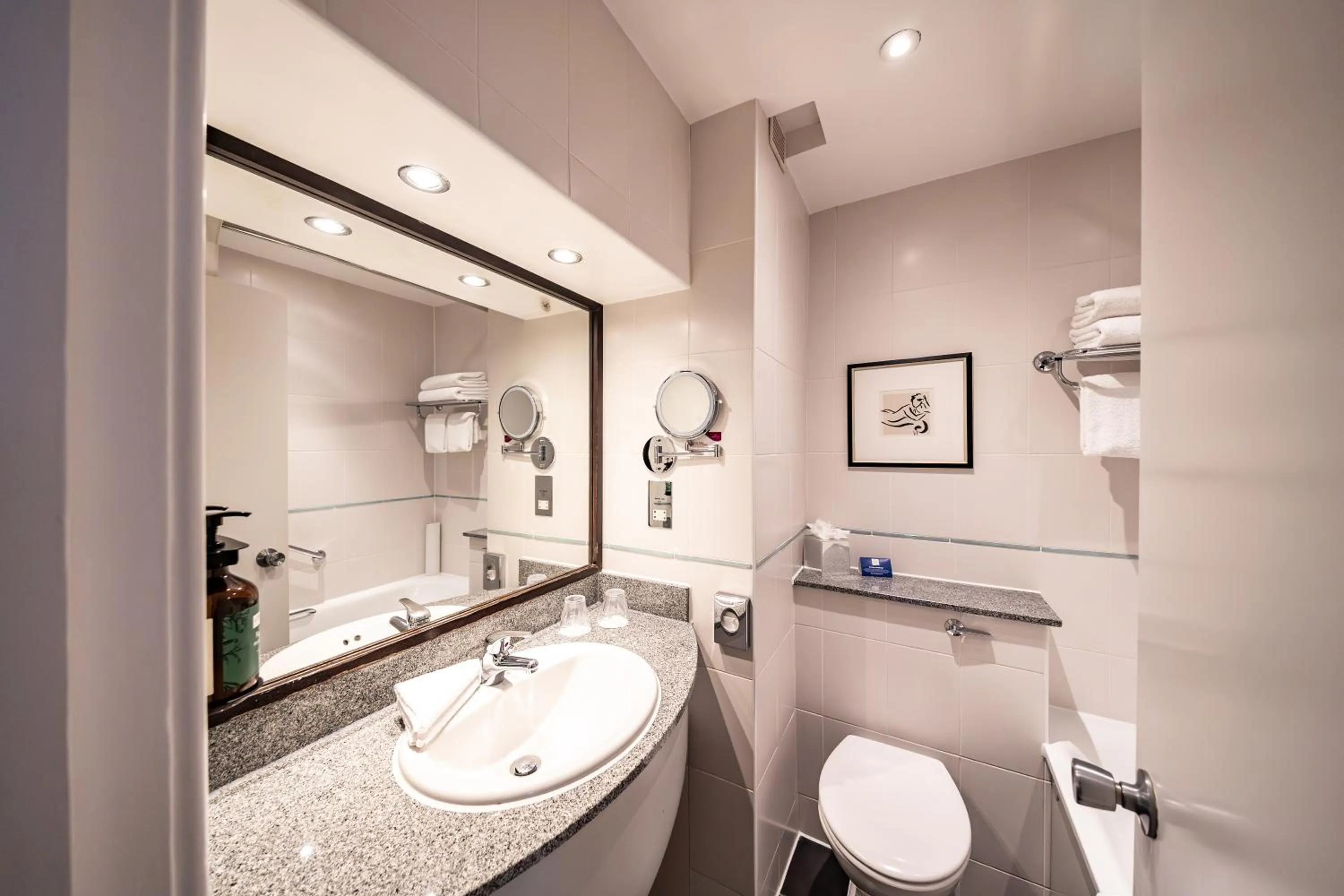 Toilet in Crowne Plaza London - Gatwick Airport by IHG