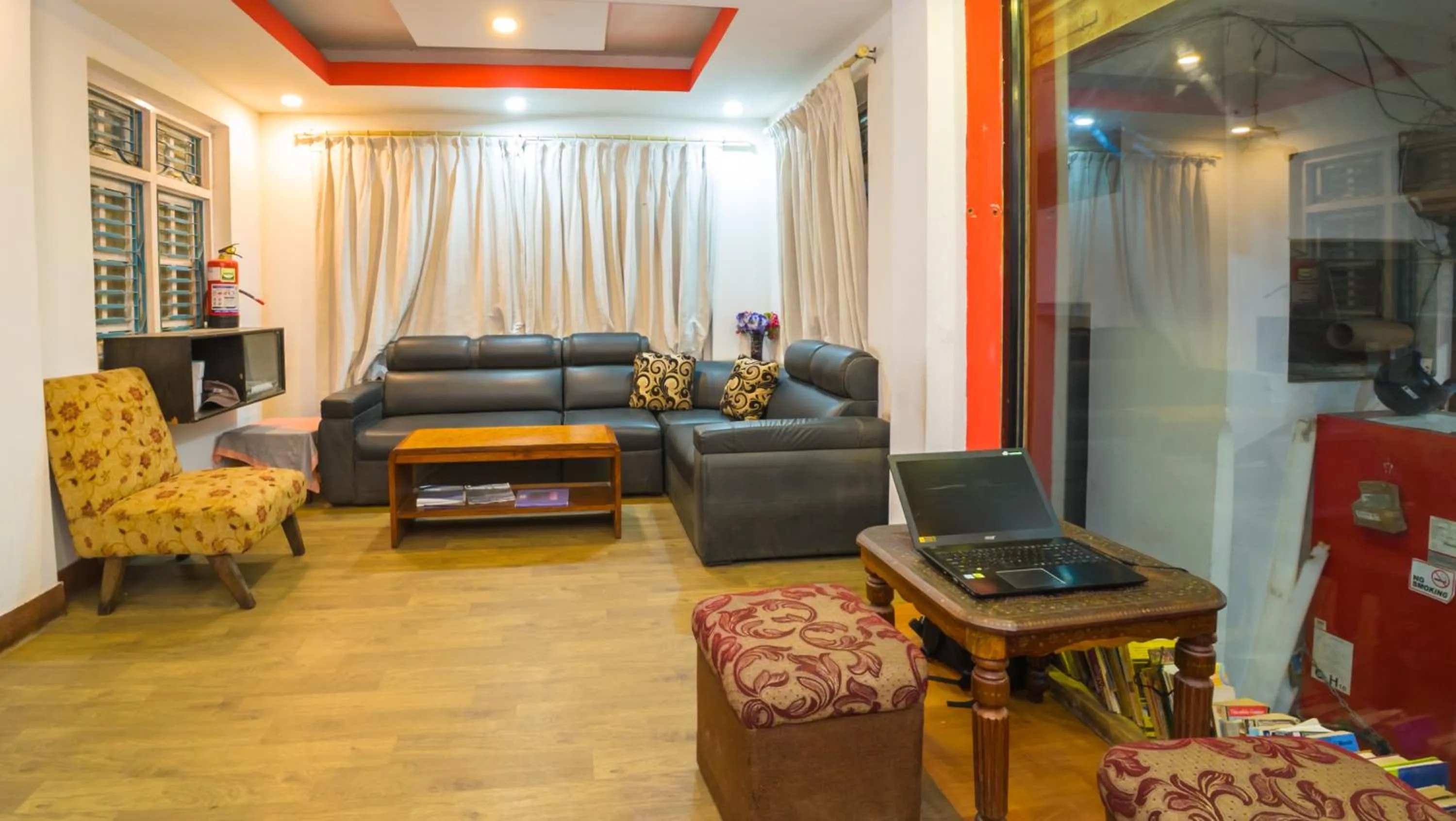 Lobby or reception in Durbar Guest House