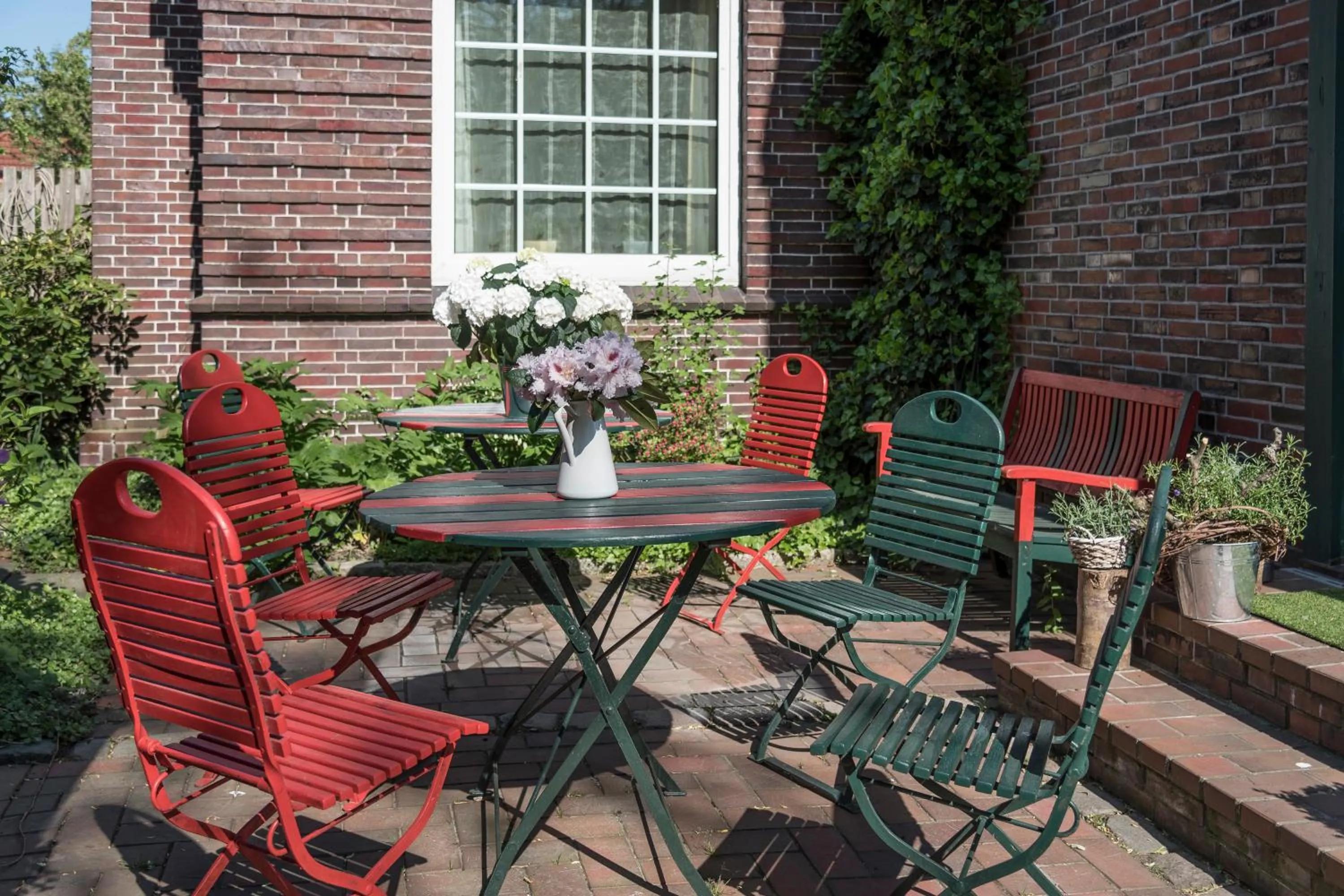 Patio in Hotel am Elisabethufer