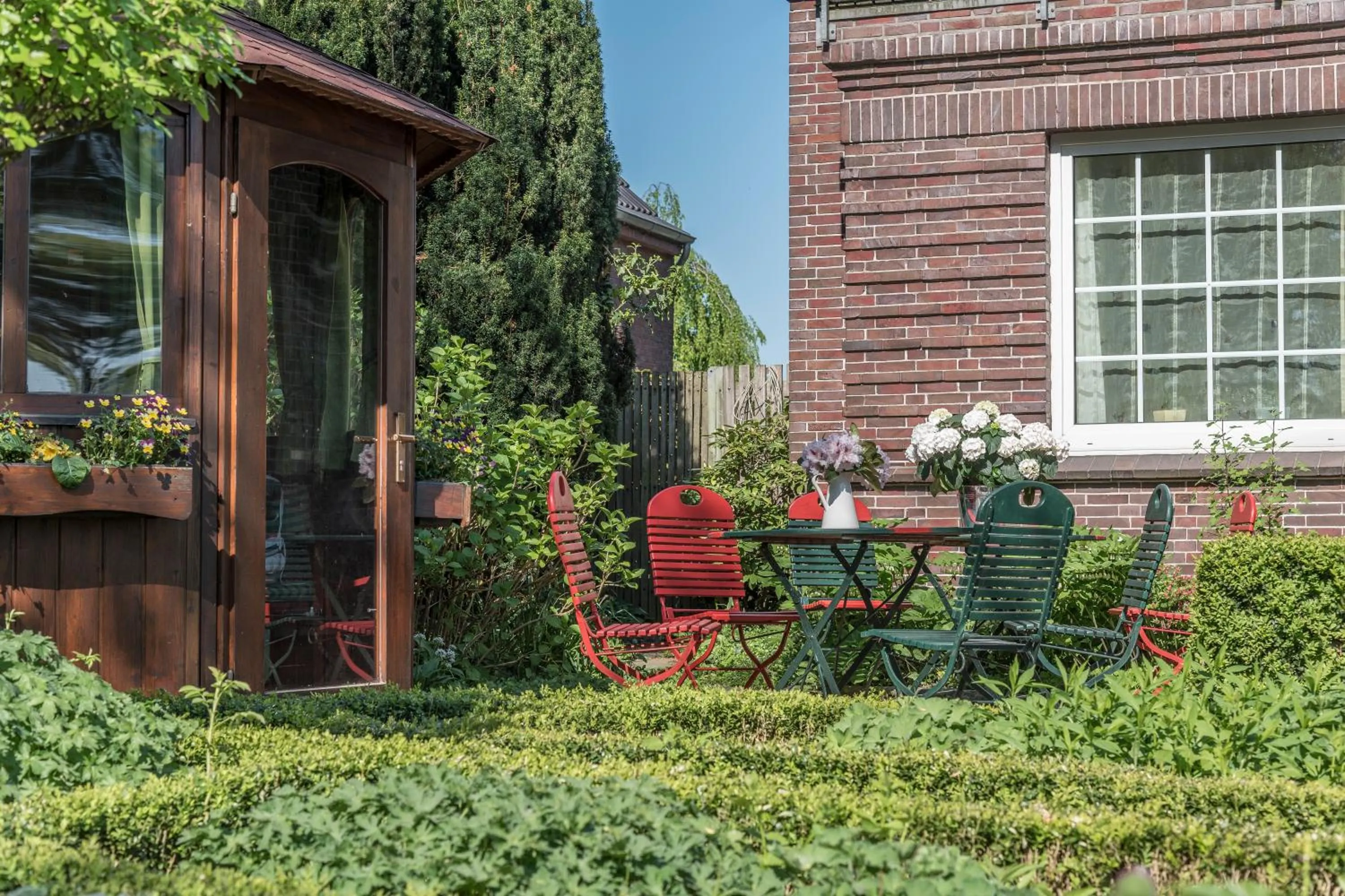 Patio in Hotel am Elisabethufer