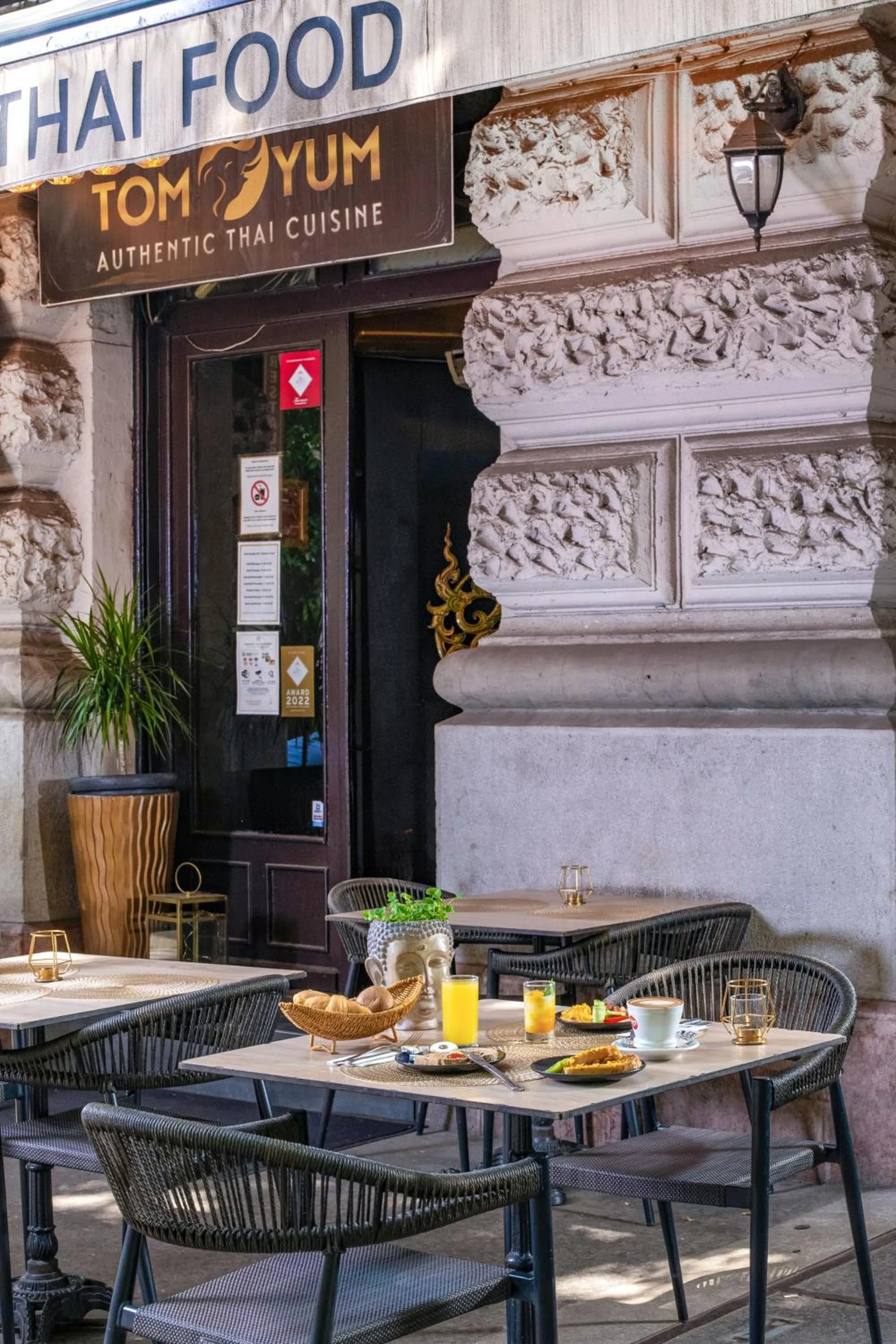 Property building in Andrassy Thai Hotel