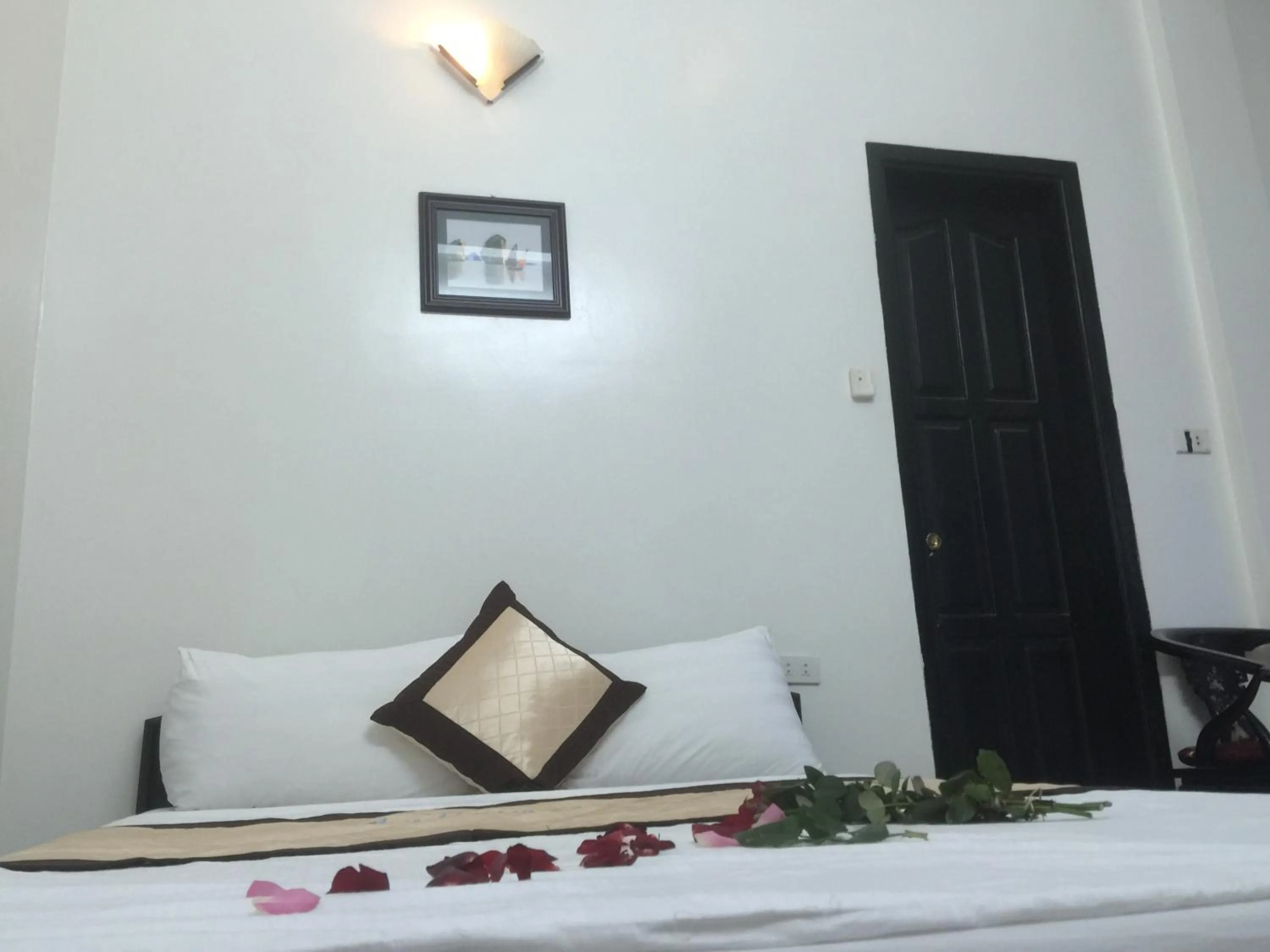 Bed in Thu Guest House
