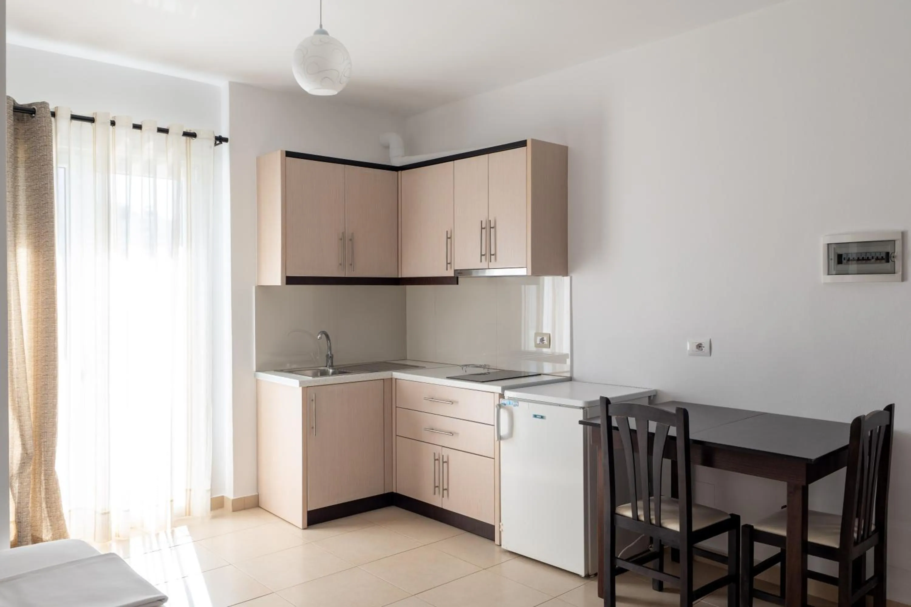 Kitchen or kitchenette in Apartments Aktea