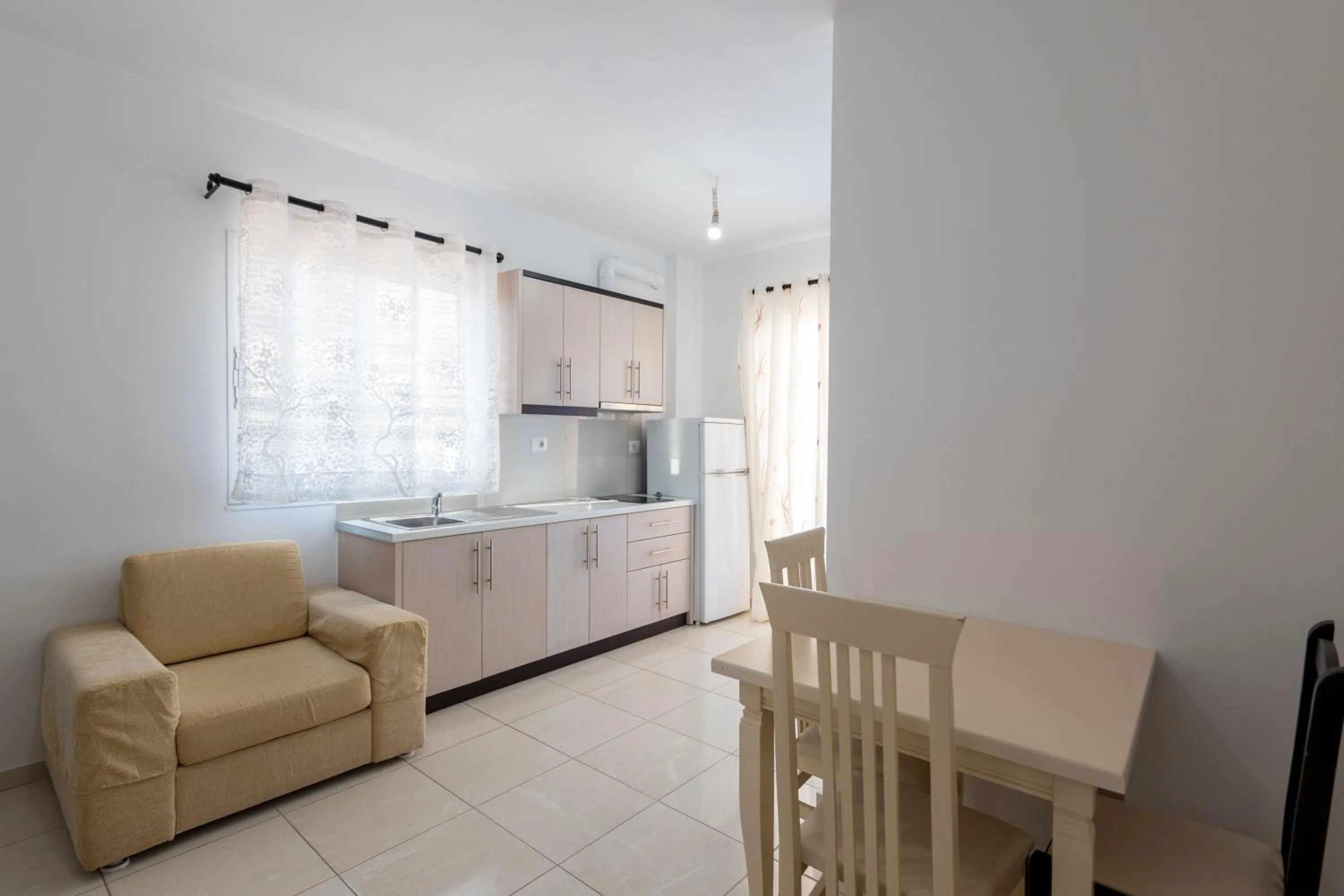 Kitchen or kitchenette in Apartments Aktea