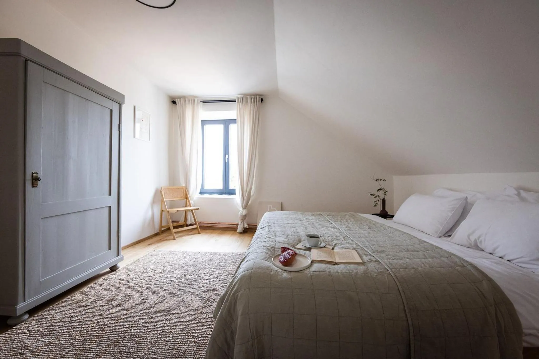 Bedroom, Bed in Resort po.spolu