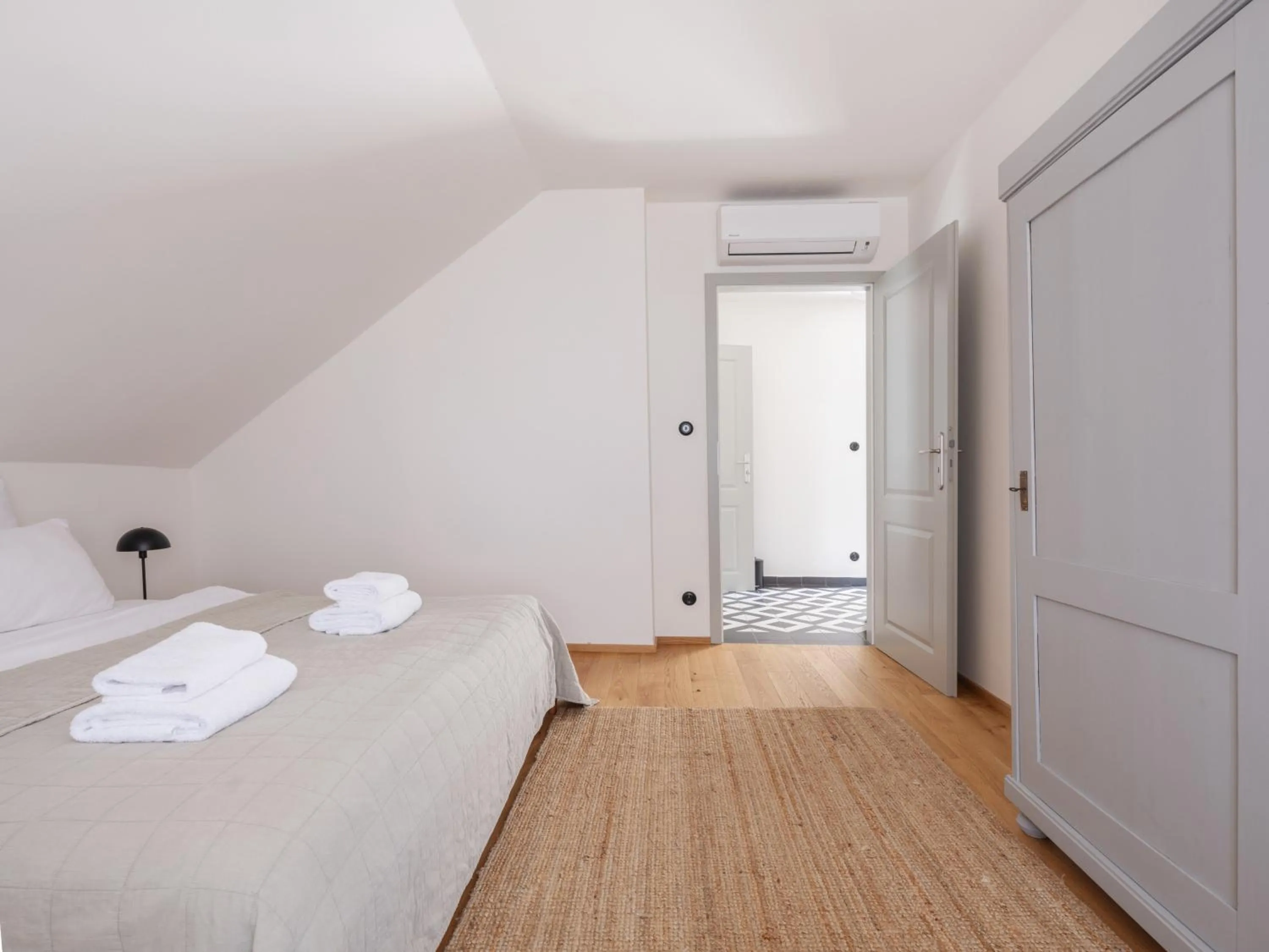 Bedroom, Bed in Resort po.spolu