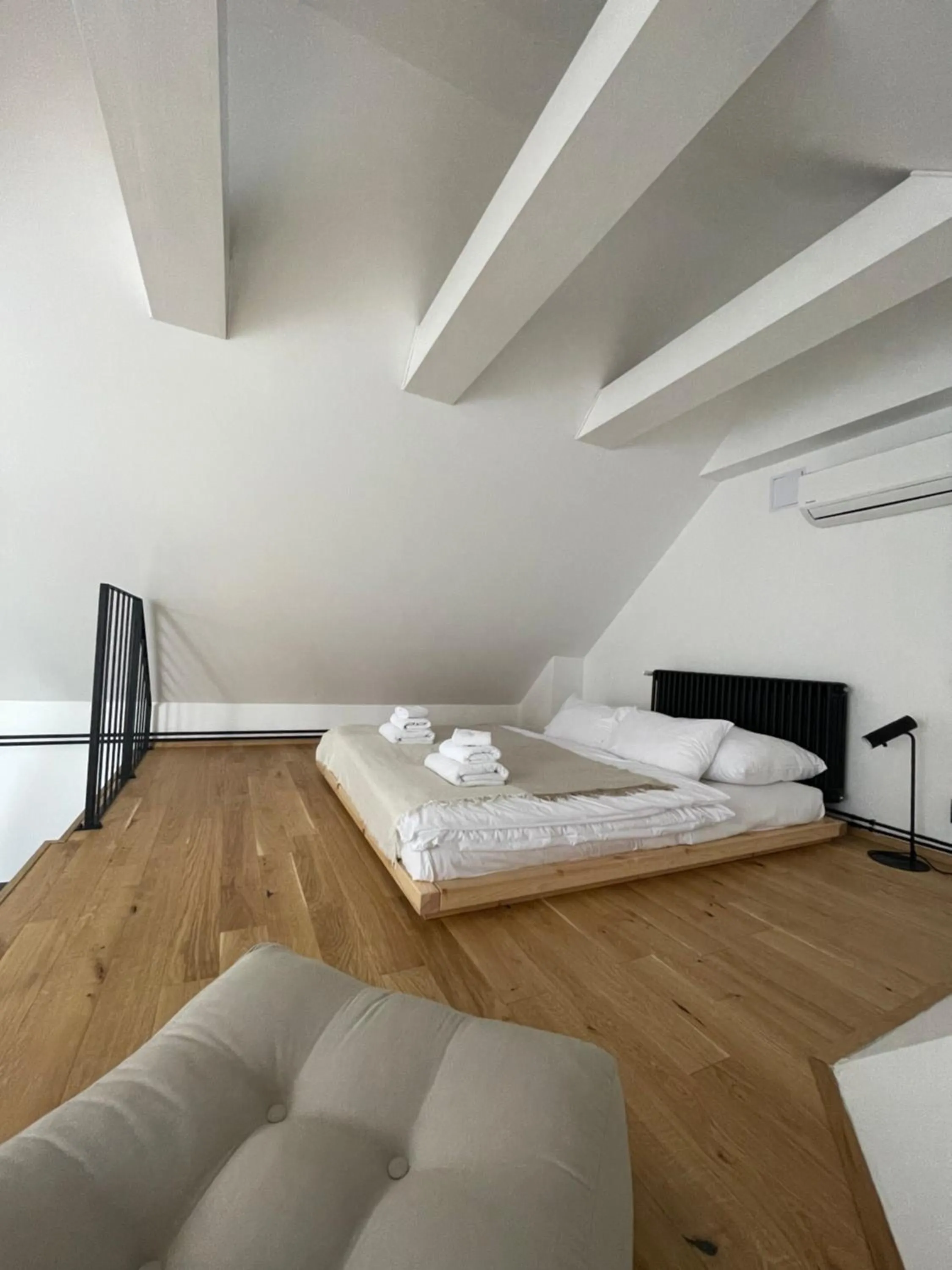 Bedroom, Bed in Resort po.spolu