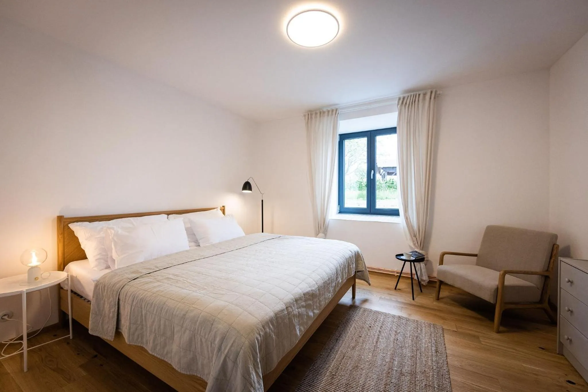 Bedroom, Bed in Resort po.spolu