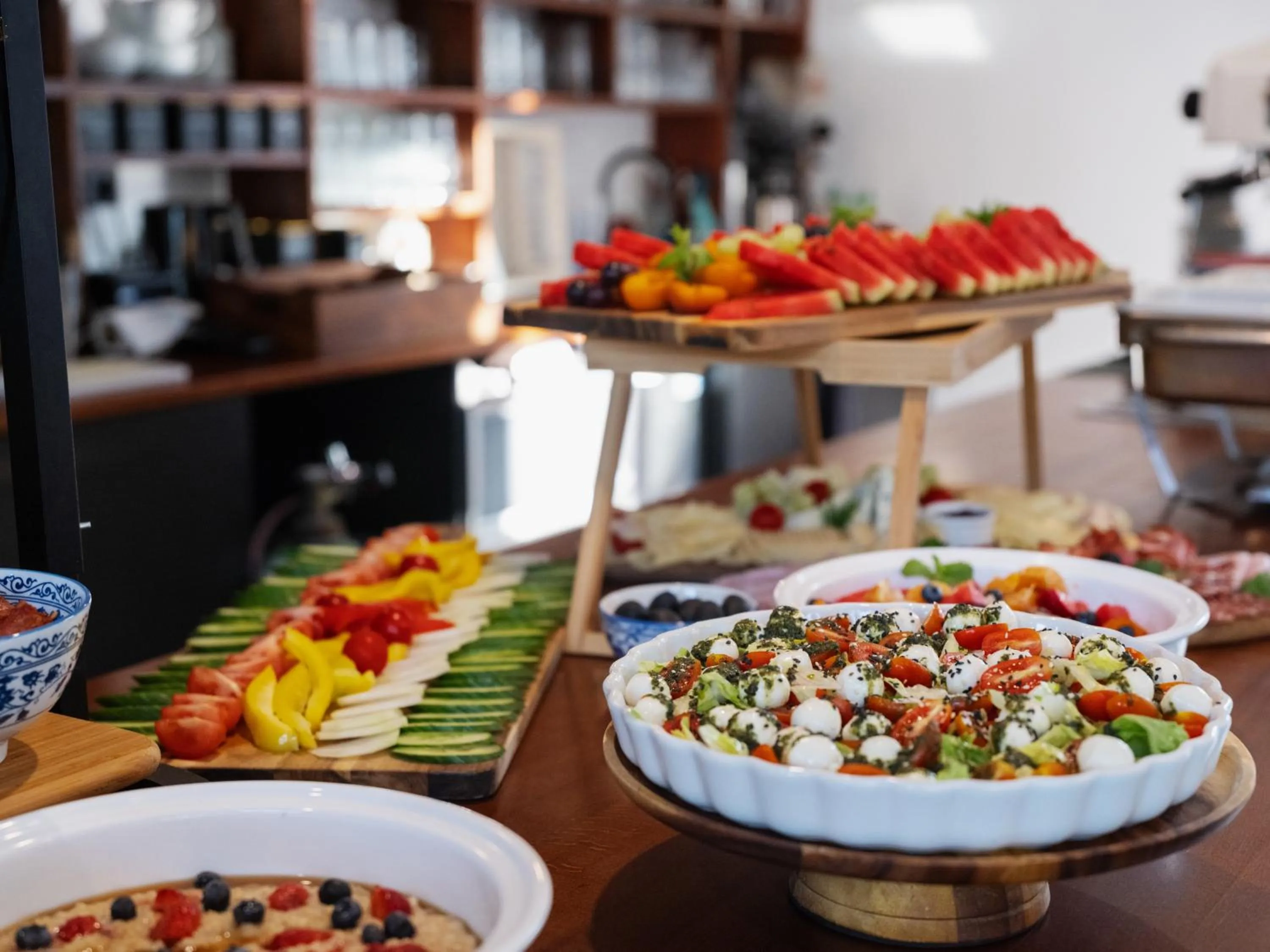 Buffet breakfast in Resort po.spolu