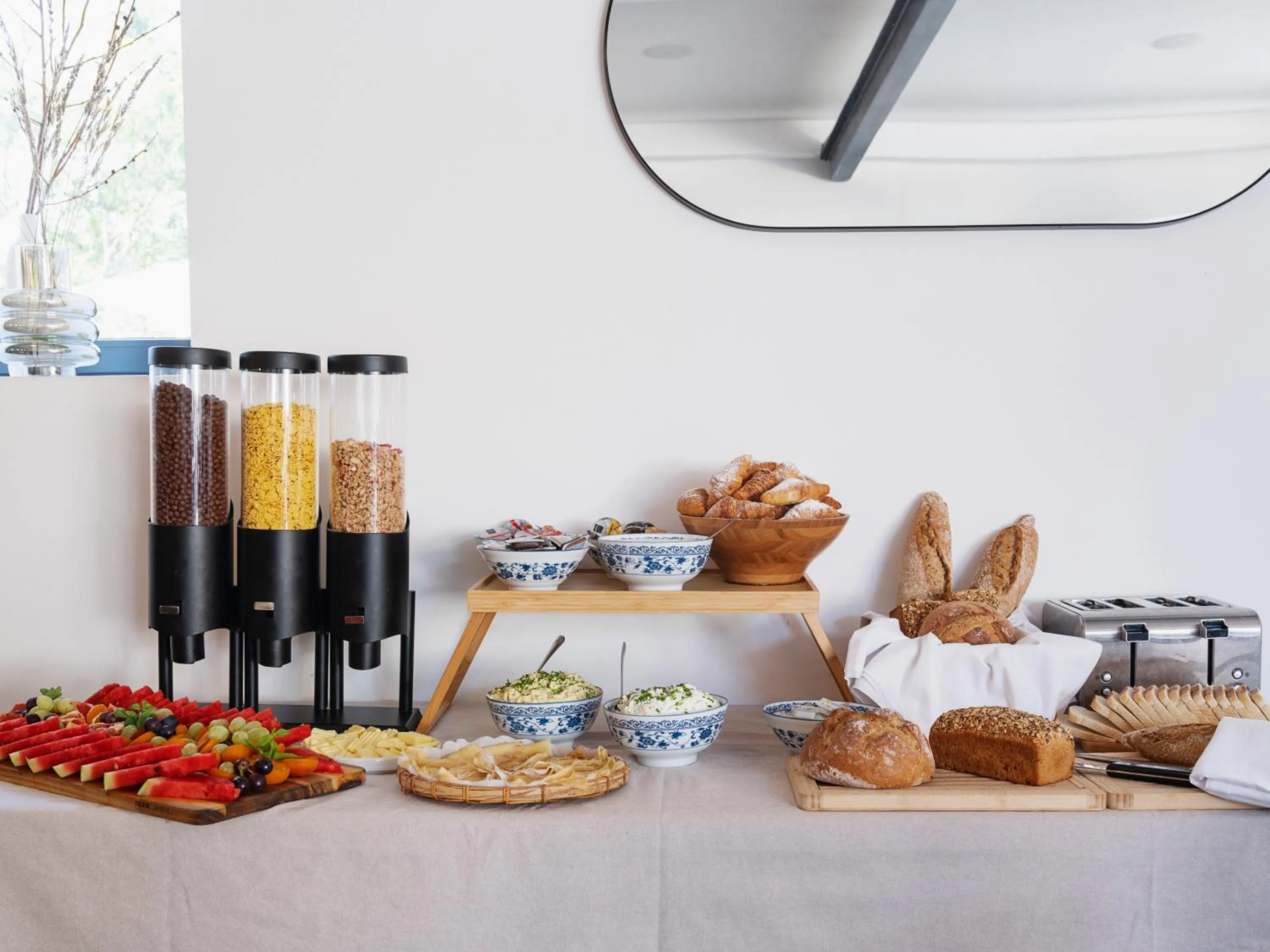 Buffet breakfast in Resort po.spolu