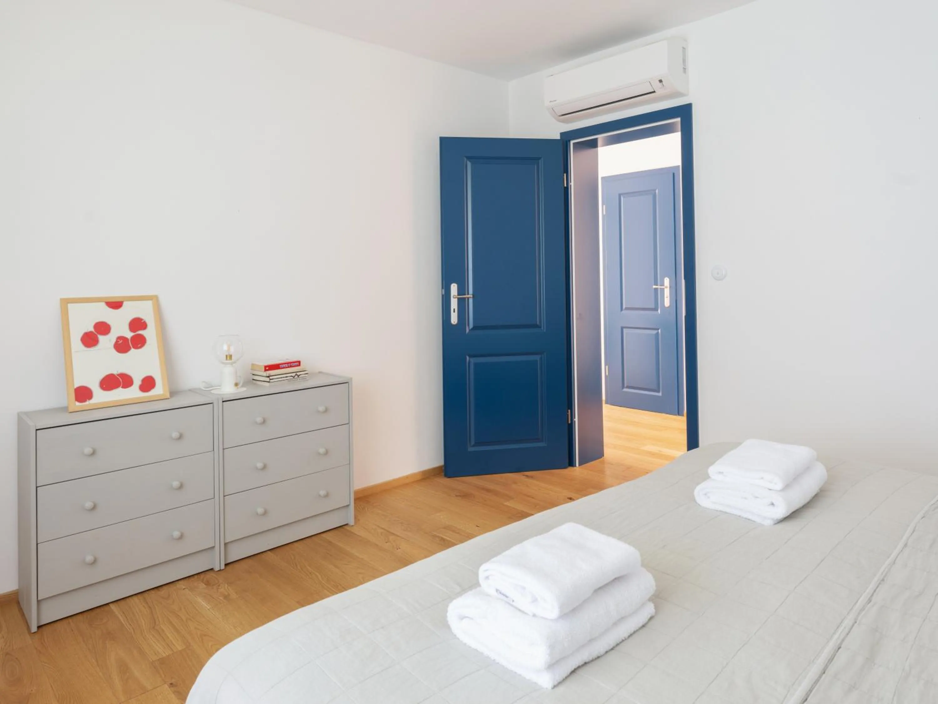 Bedroom, Bed in Resort po.spolu