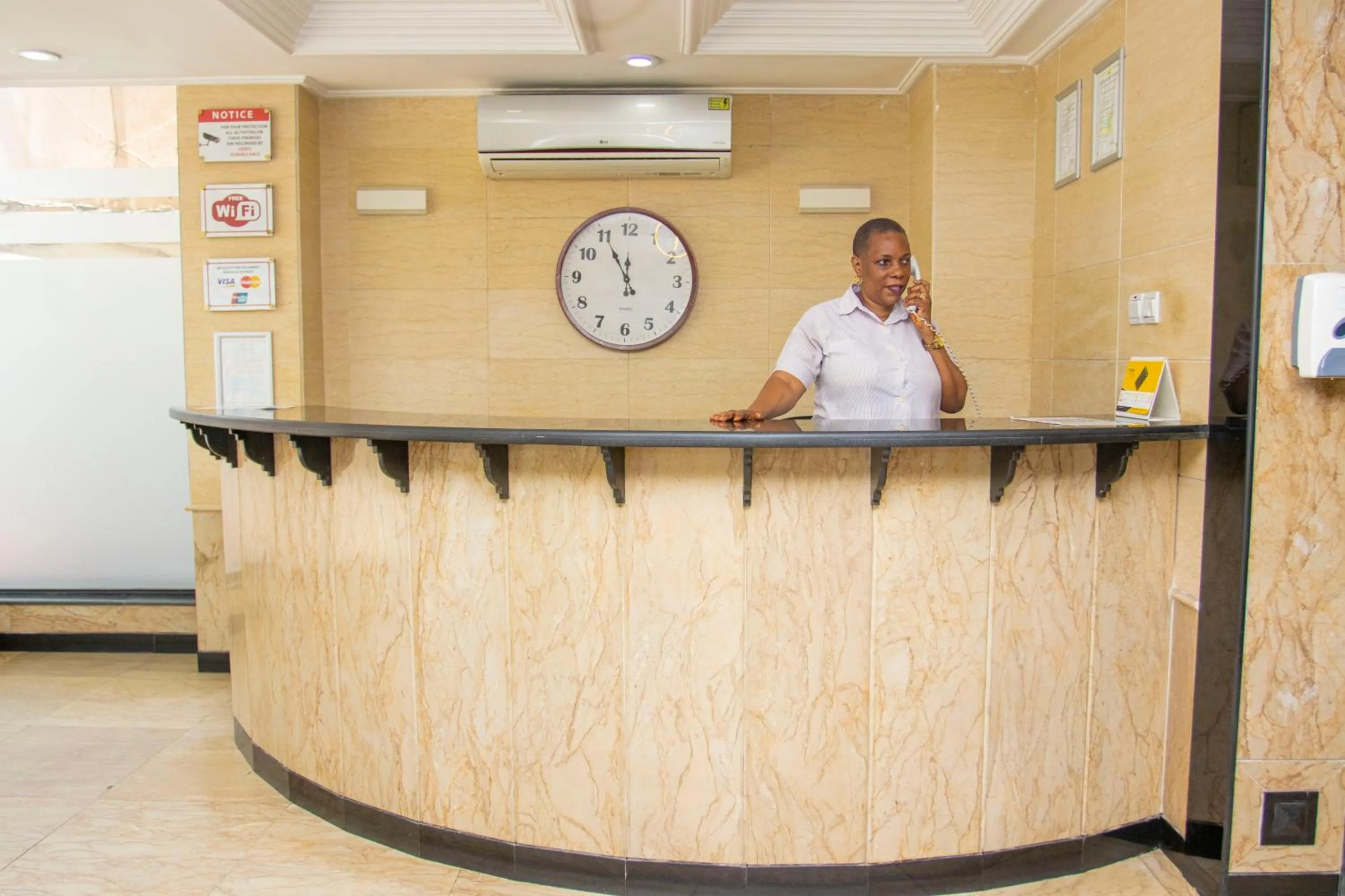 Staff in Sleep Inn Hotel - City Centre