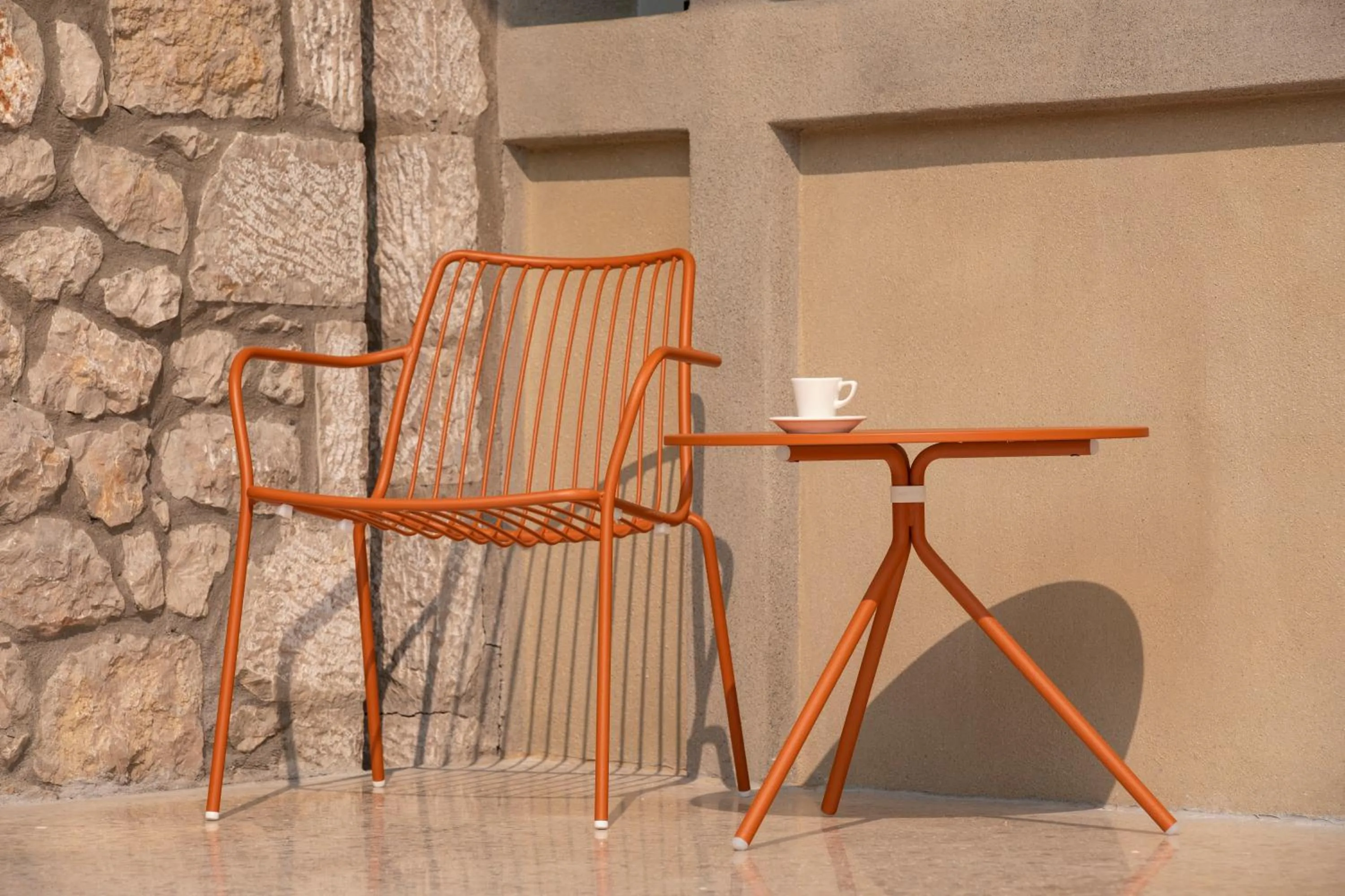 Seating area in Thines villas