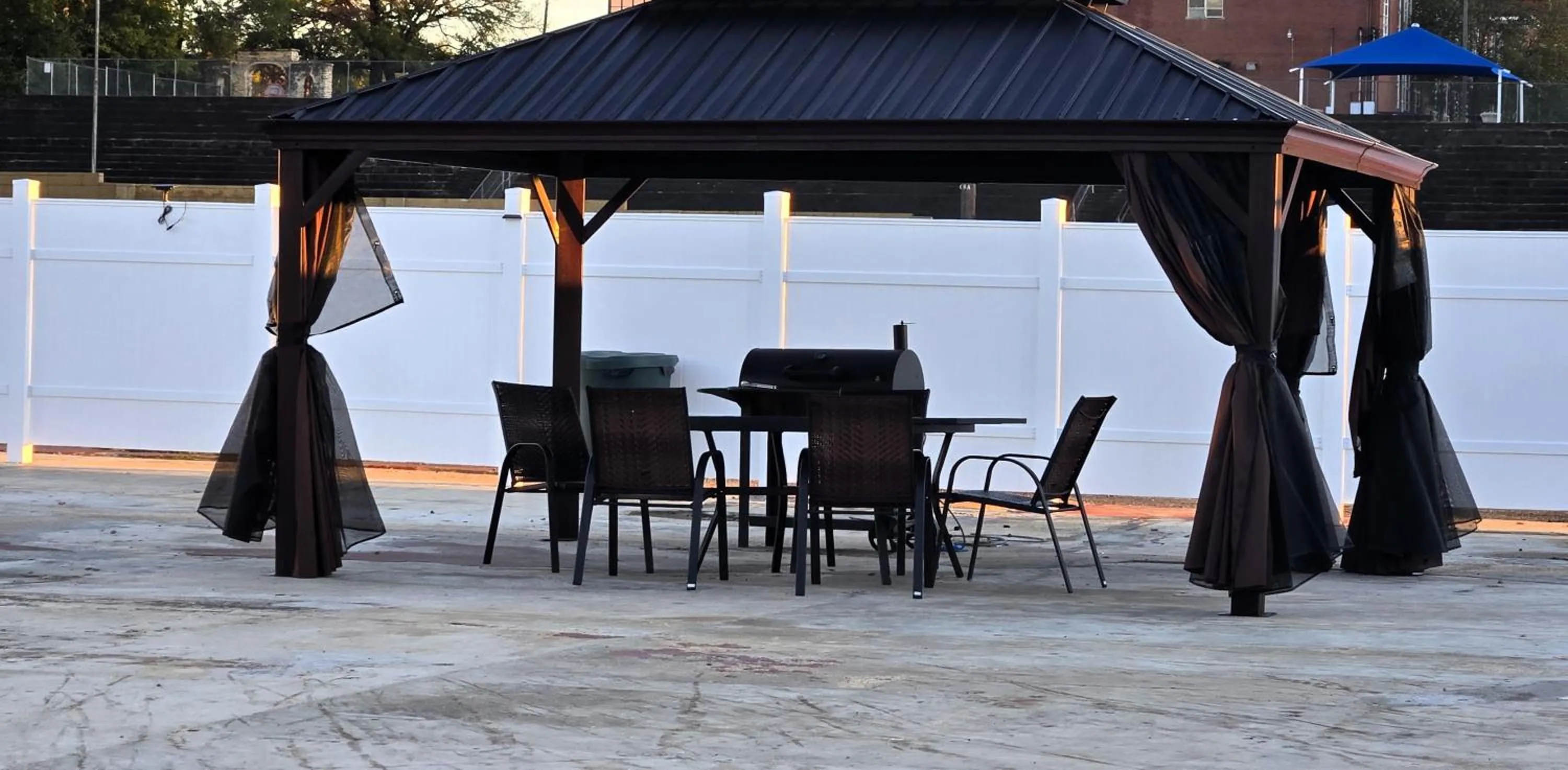 BBQ facilities in My Home at Columbus