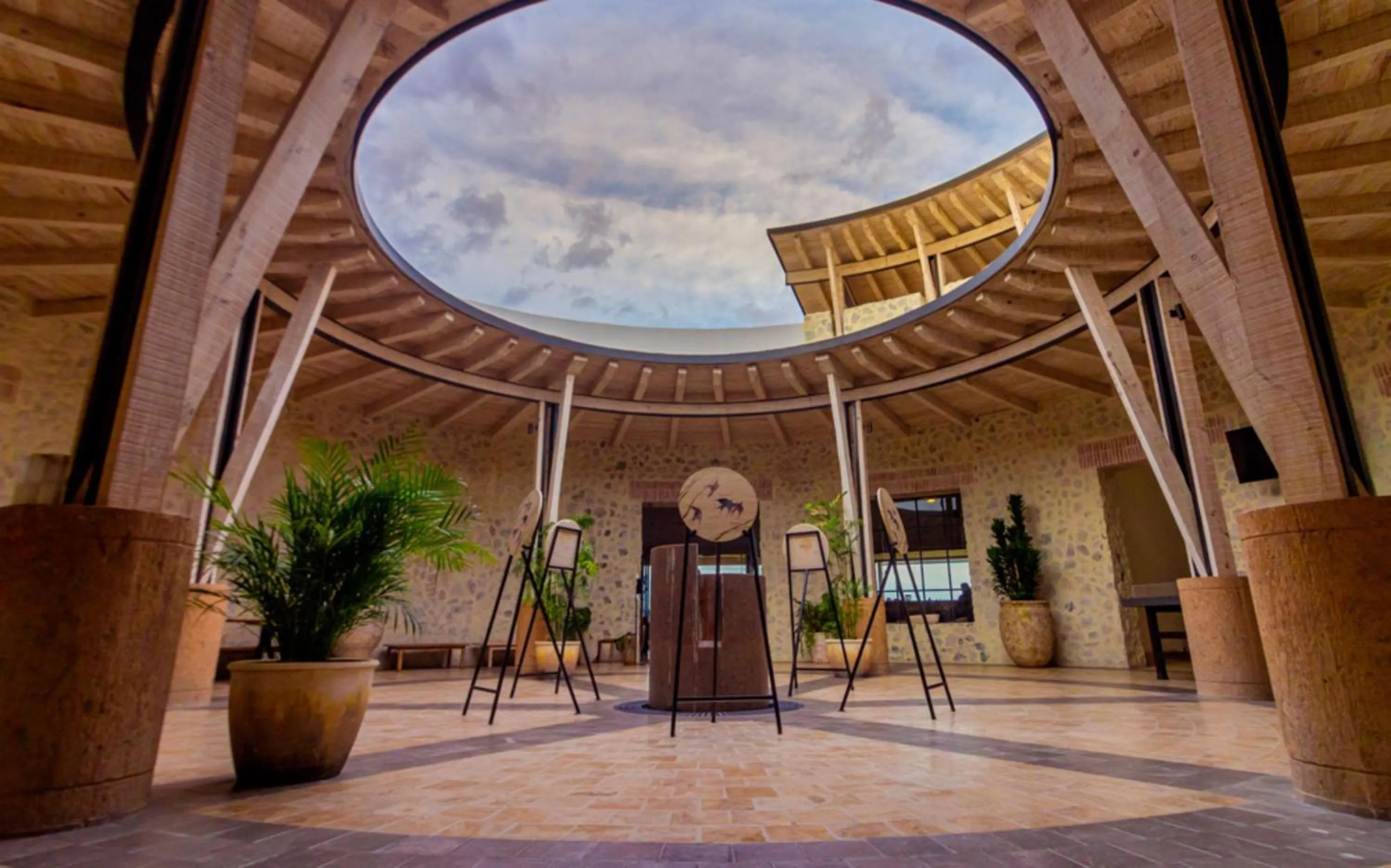 Restaurant/places to eat in Hotel Vinícola Parvada by Lumina