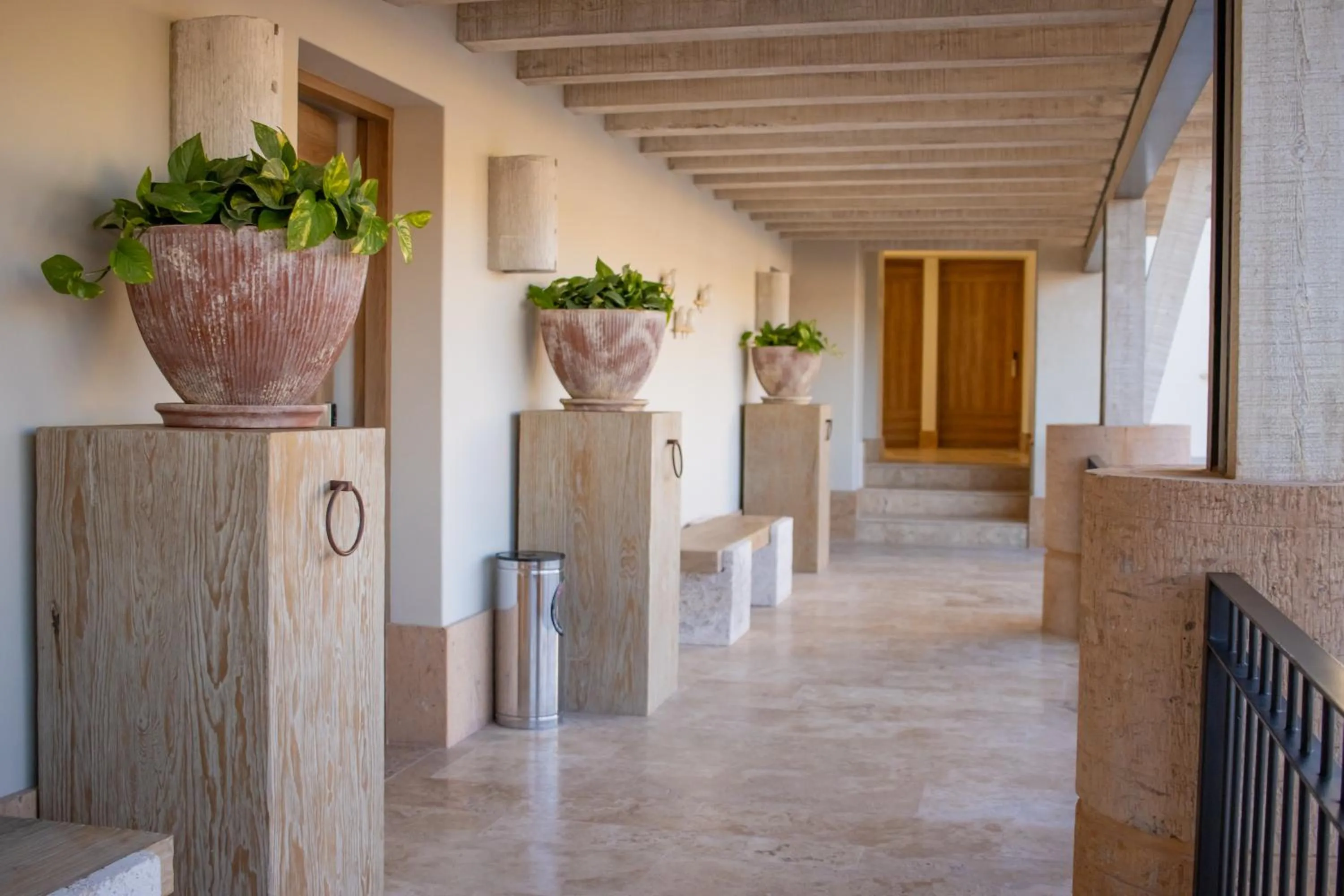 Patio in Hotel Vinícola Parvada by Lumina