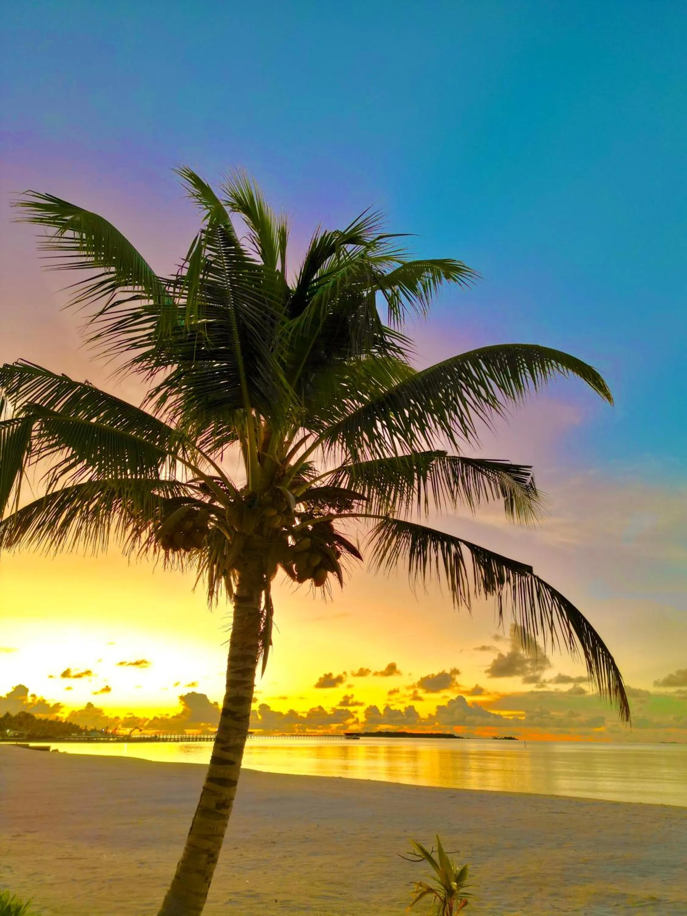 Sunset in Vilu Residence