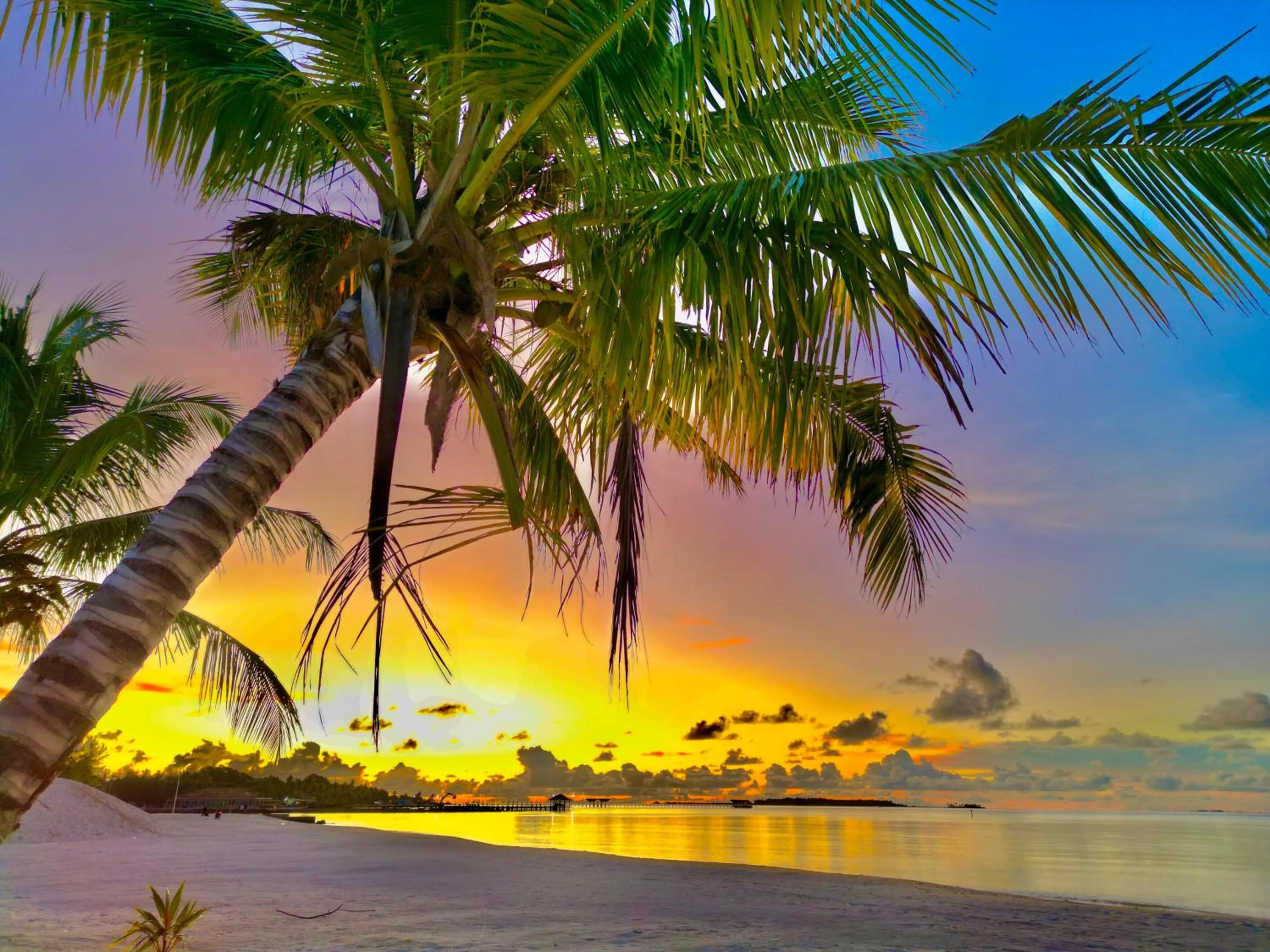 Sunset in Vilu Residence