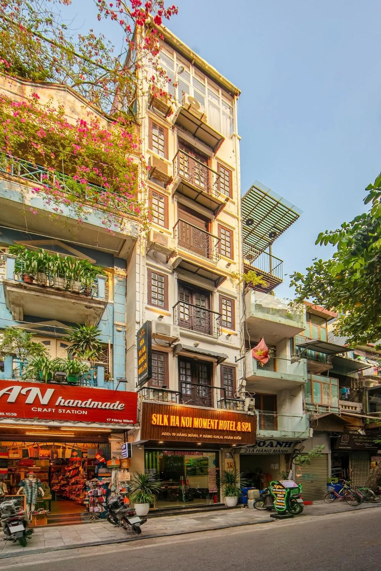 Property building in Silk Hanoi Moment Hotel & Spa - Hanoi Old Quarter