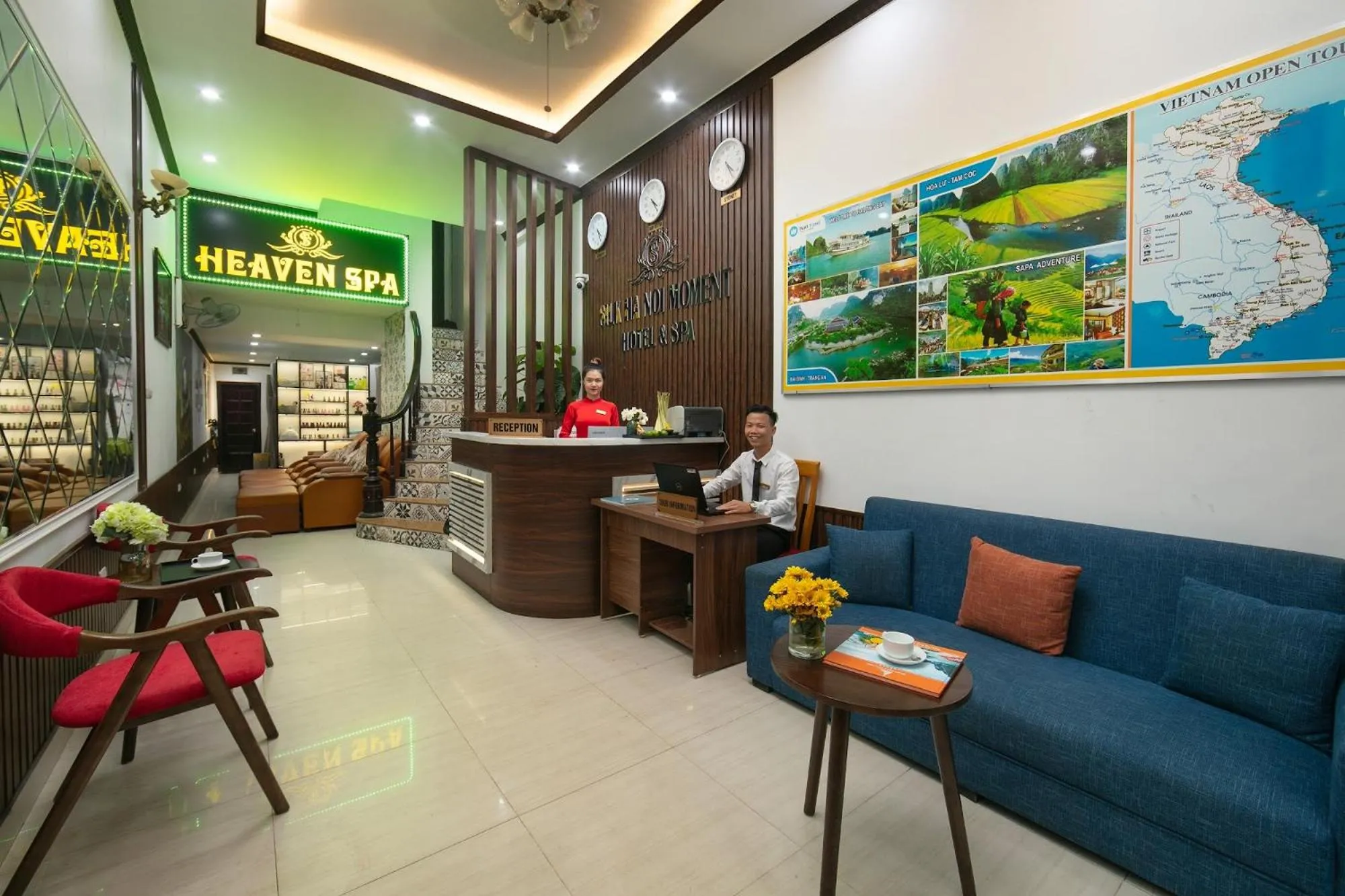 Lobby or reception in Silk Hanoi Moment Hotel & Spa - Hanoi Old Quarter