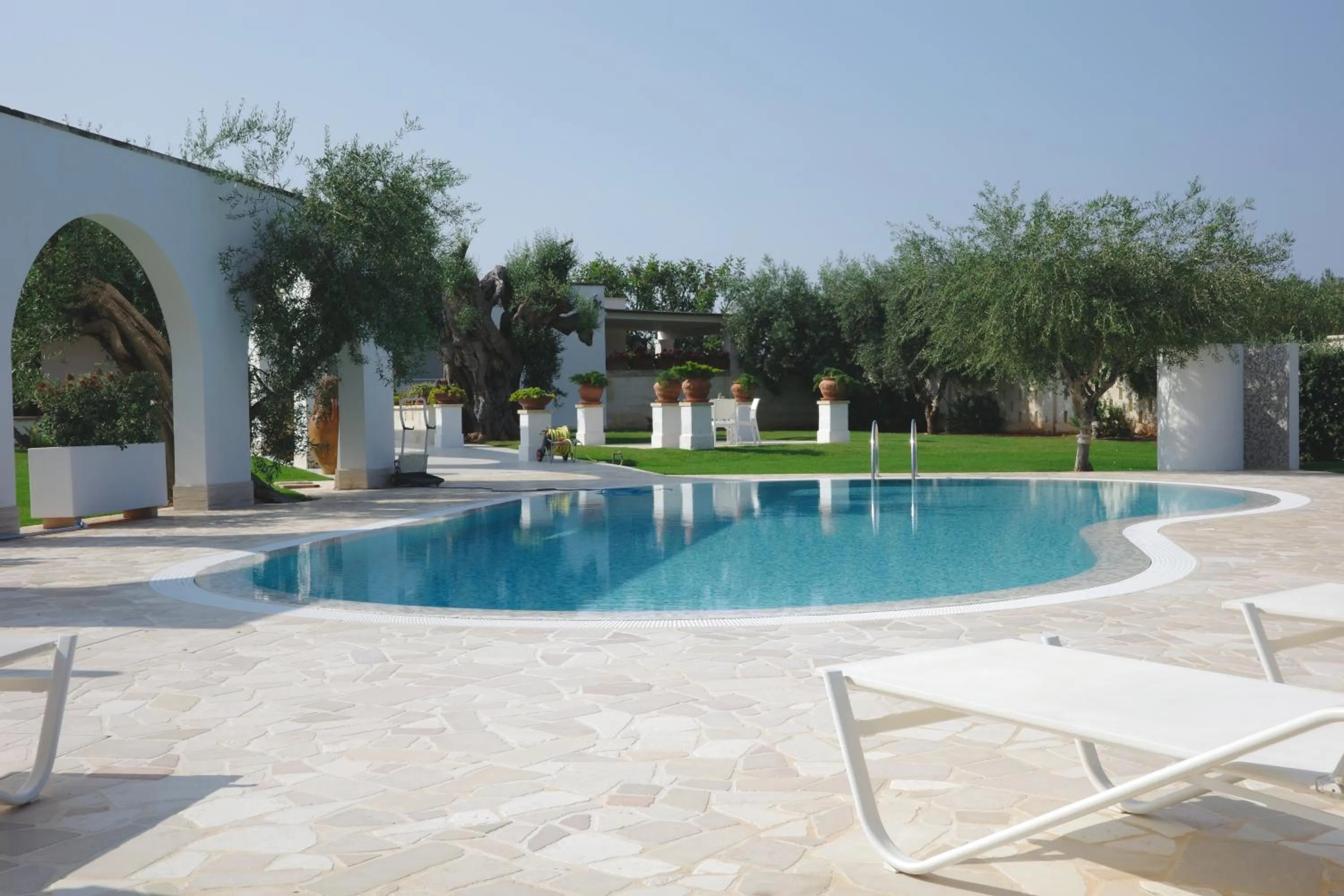 Swimming pool in L'Ulivo Bed and Breakfast