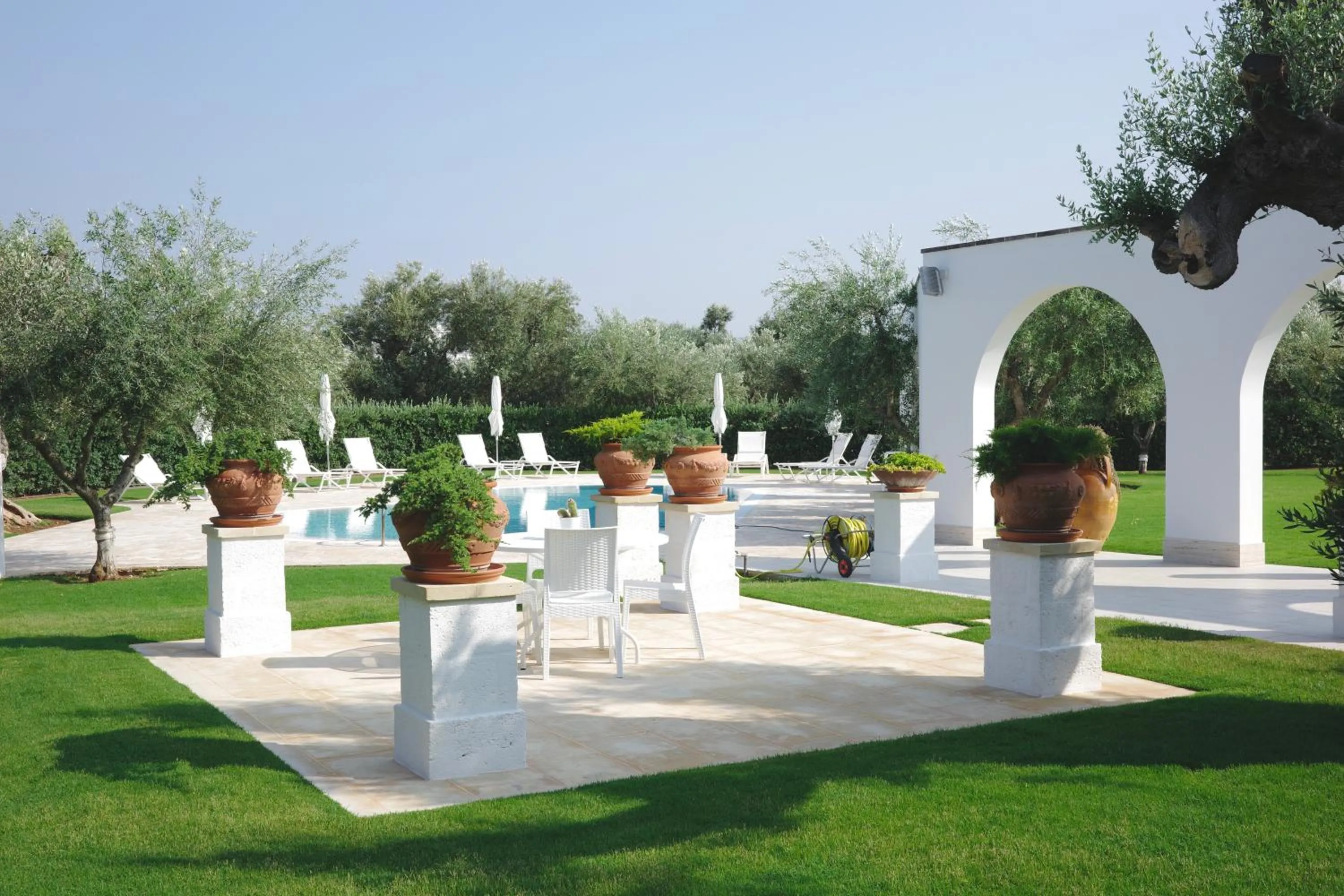 Swimming pool in L'Ulivo Bed and Breakfast