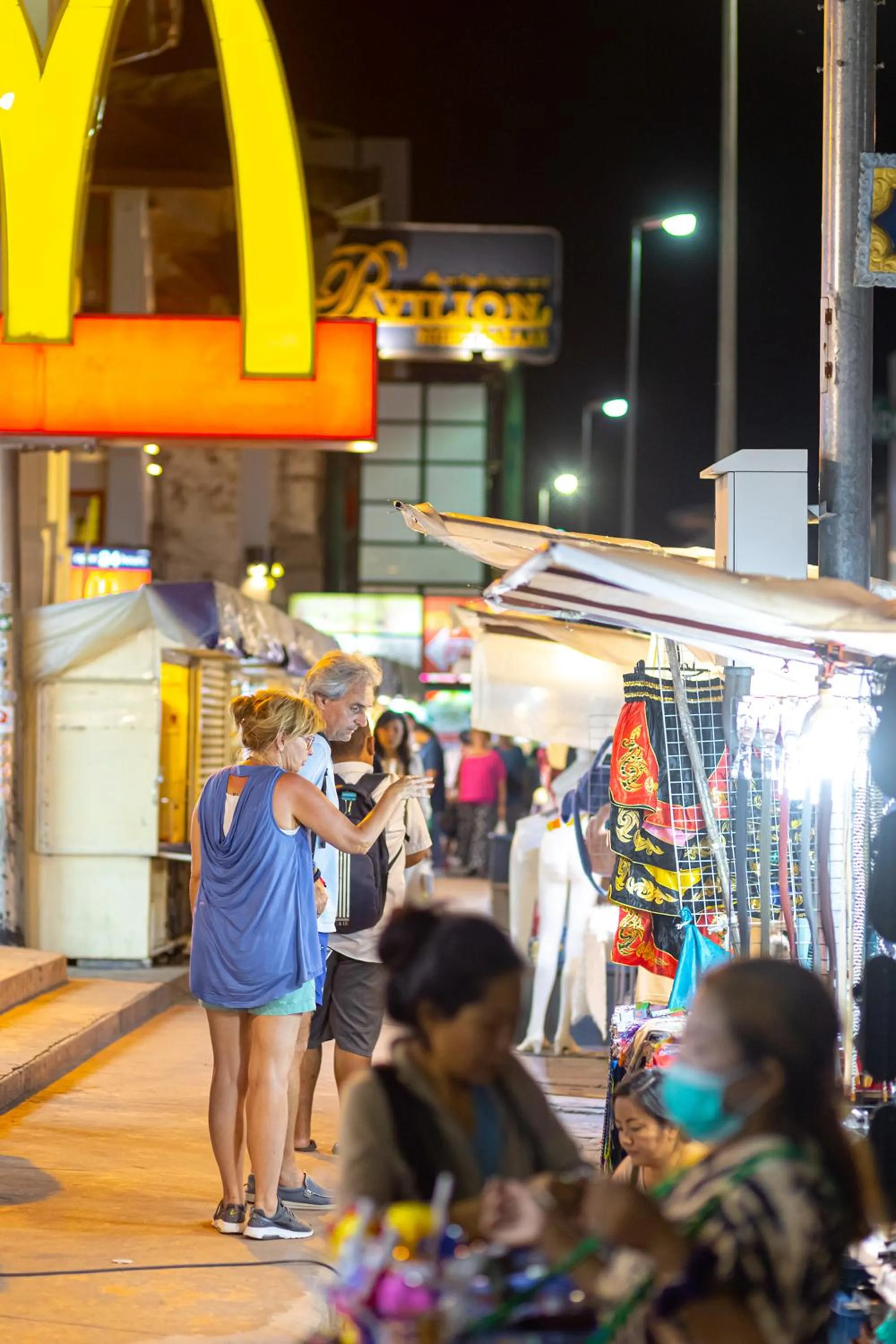 Night in L MINITEL at Night Bazaar Chiangmai