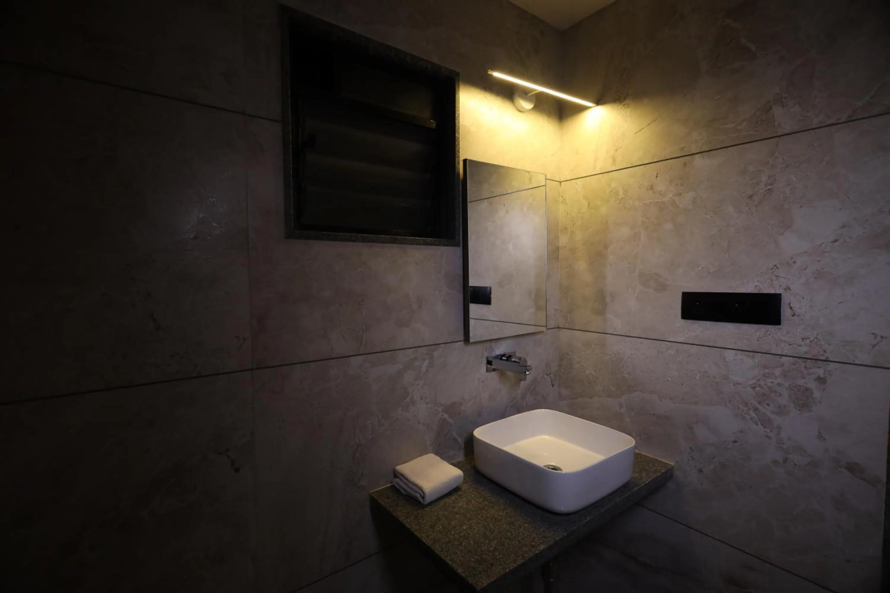 Bathroom in Lords Eco Inn Navsari