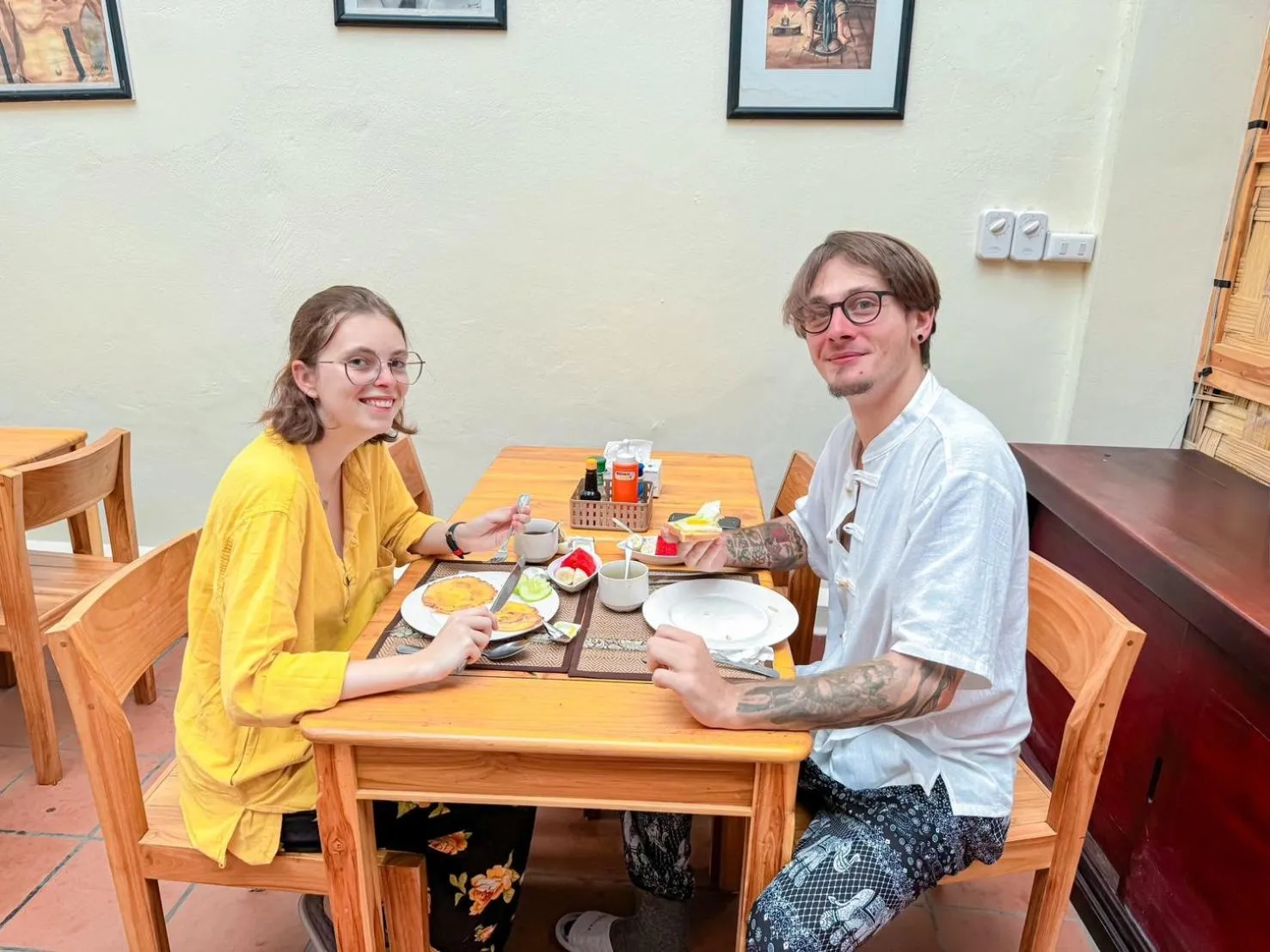 Food and drinks in Luang Phasouk Hotel