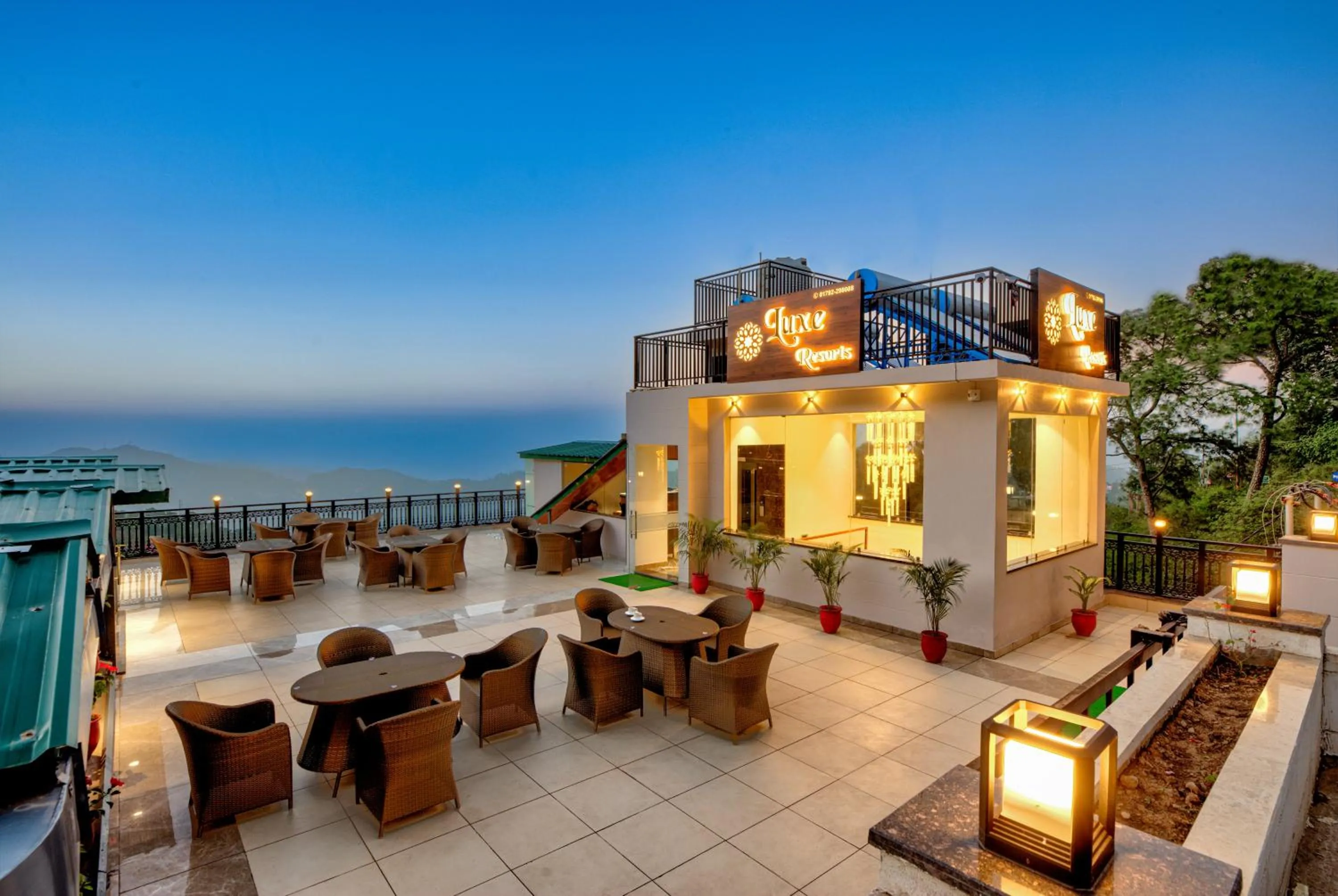 Property building in LUXE RESORTS - CENTRALLY HEATED AIR CONDITIONED HOTEL in THE HEART OF KASAULI