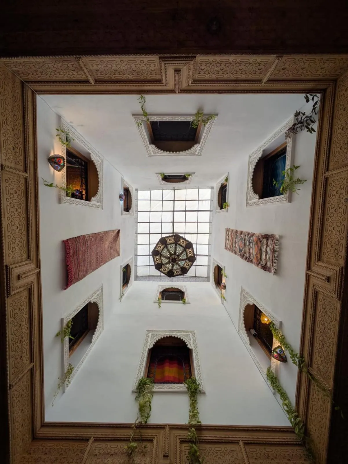 Decorative detail in Riad Tafoukt Palace