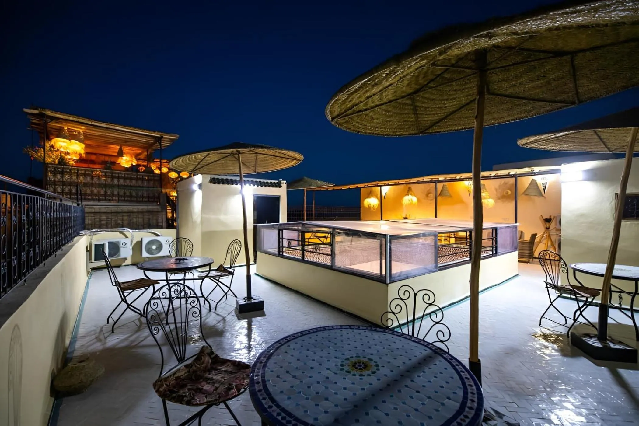 Restaurant/places to eat in Riad Tafoukt Palace