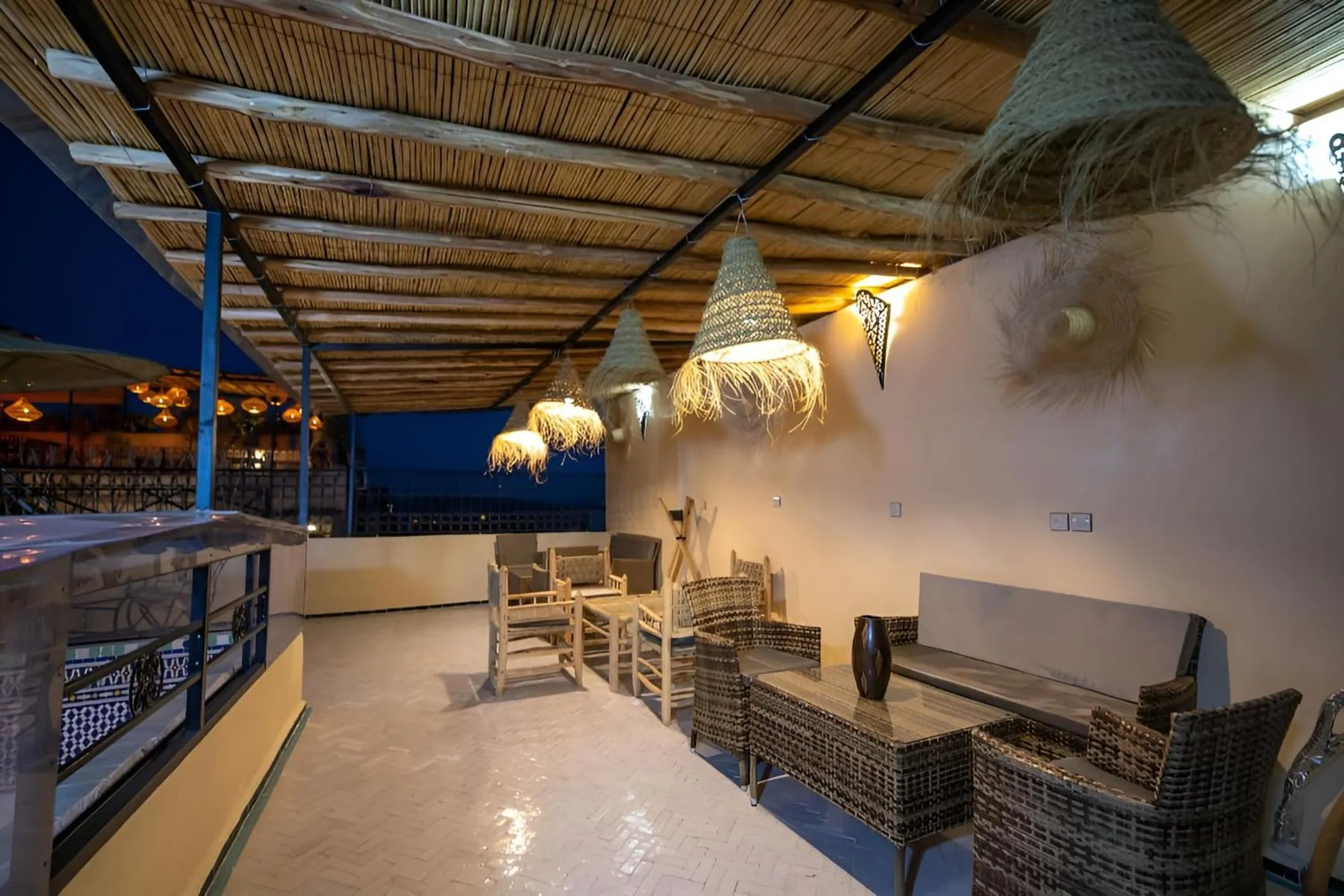 Restaurant/places to eat in Riad Tafoukt Palace